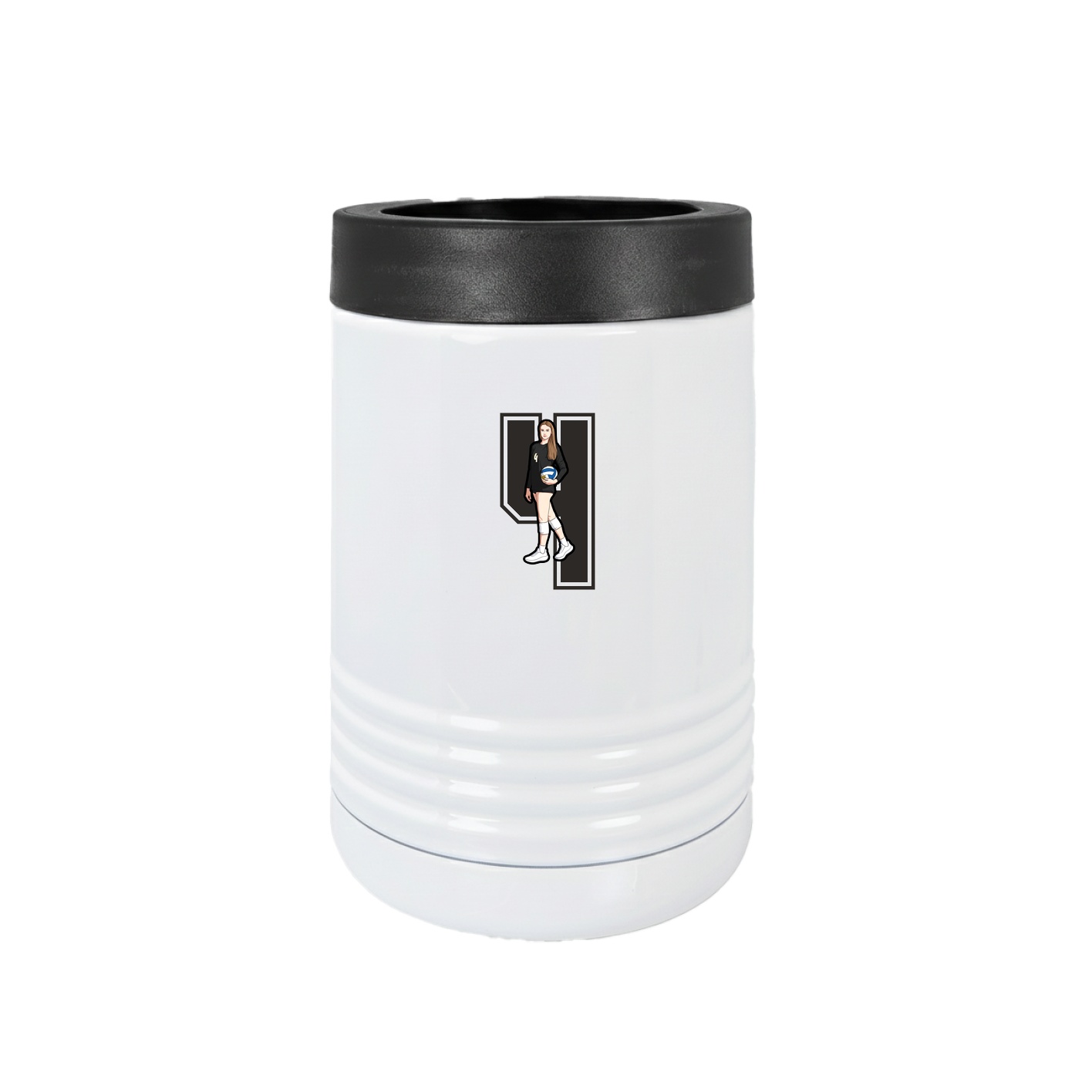 Beverage Holder — Number in White