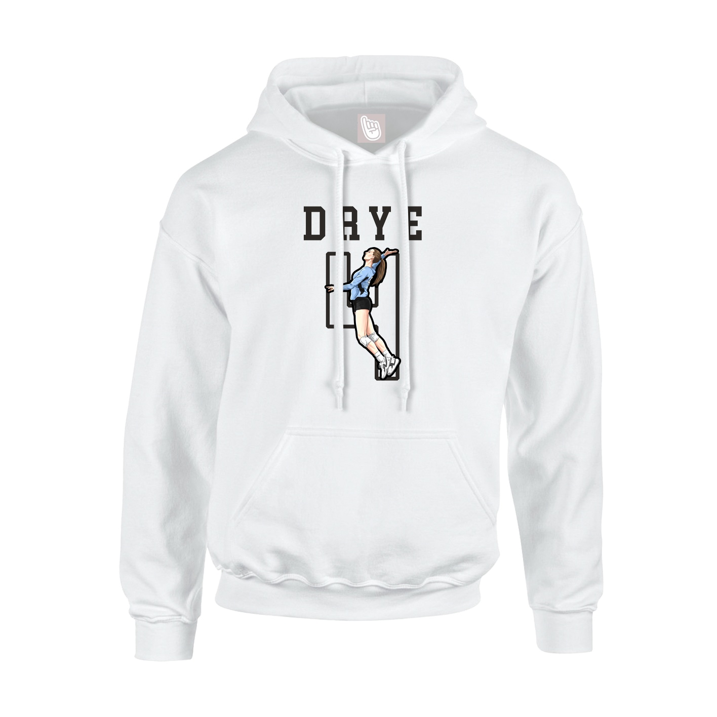 Youth Hoodie — Shirsey in White
