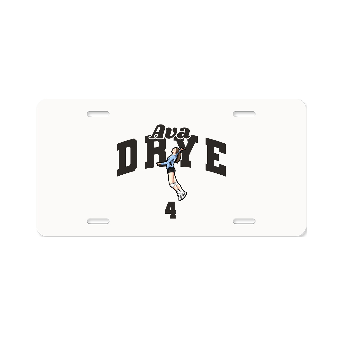 License Plate — Signature Arch in Classic