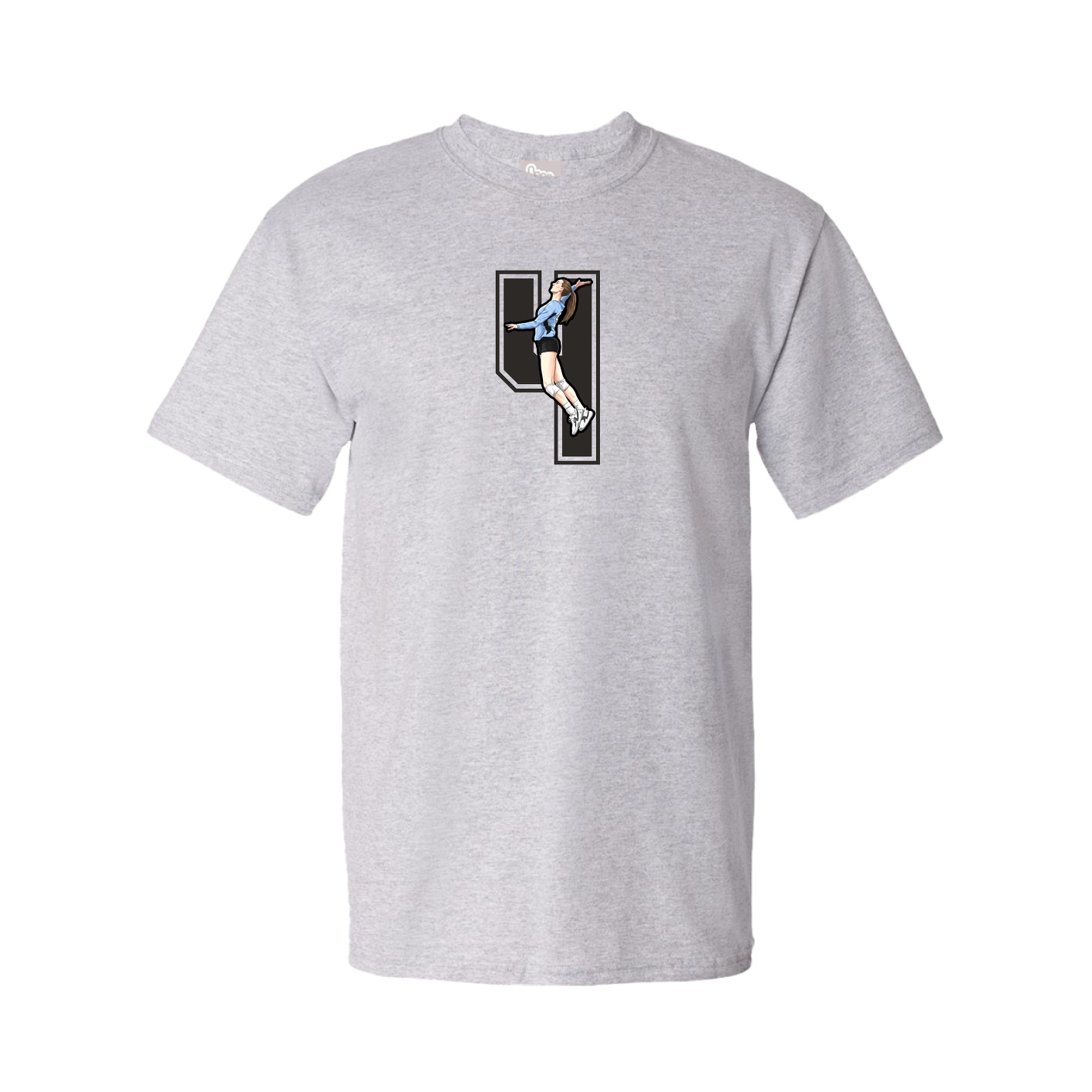 Tee — Number in Grey