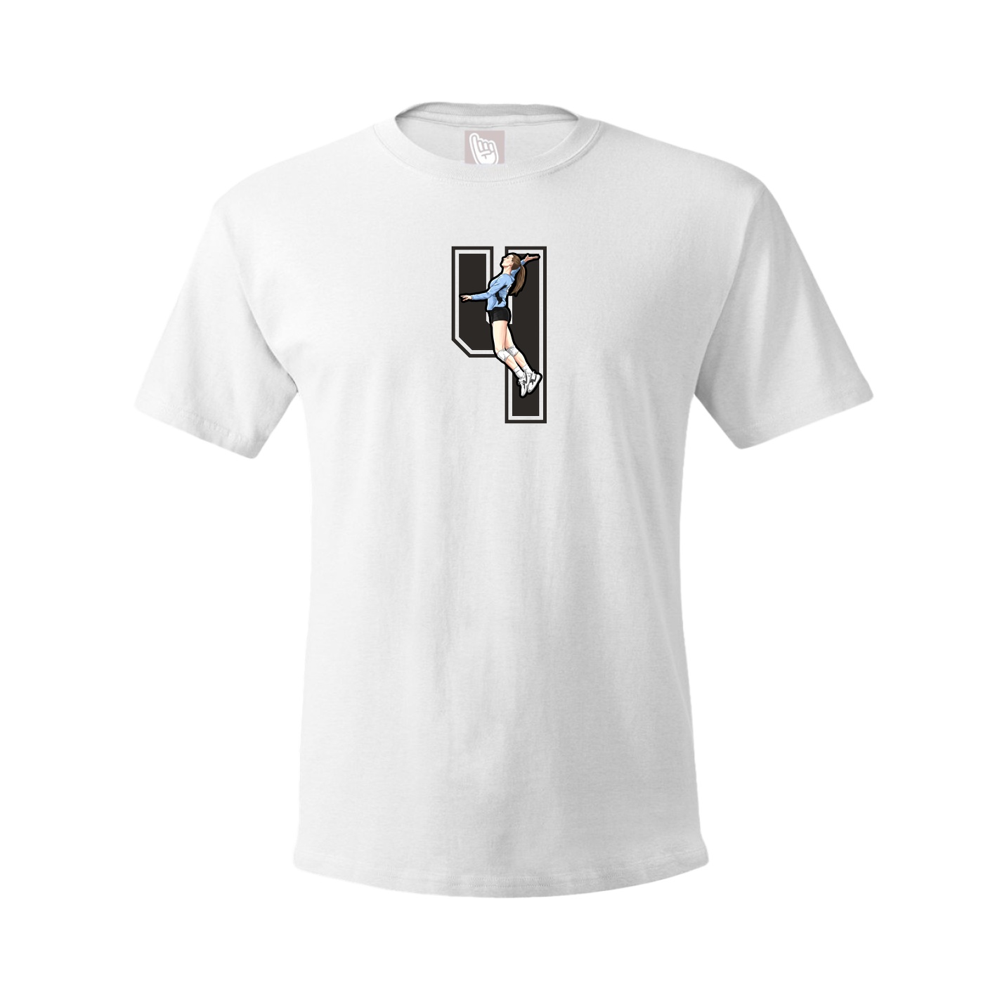 Tee — Number in White