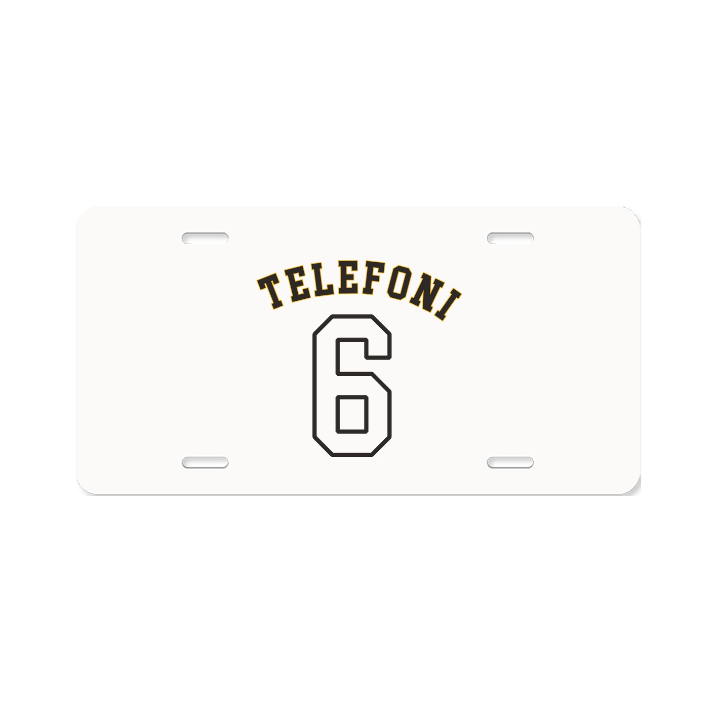 License Plate — Shirsey Arch in Classic
