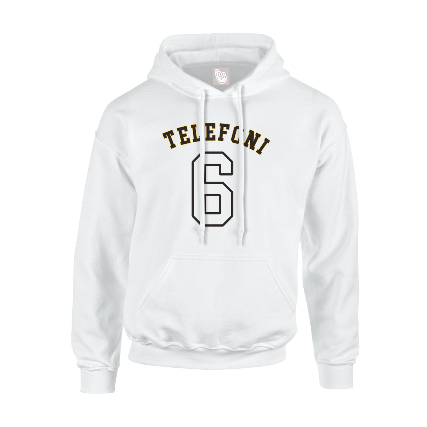 Hoodie — Shirsey Arch in White