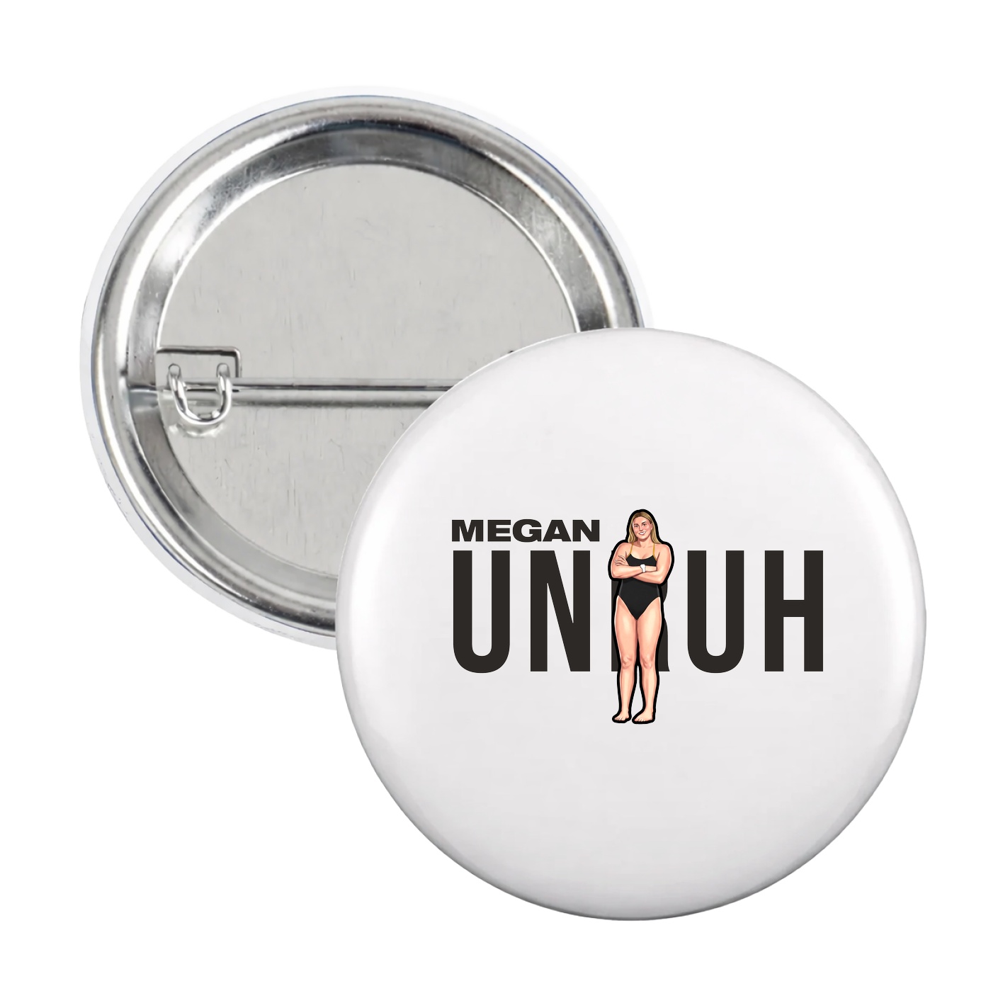 Game Day Button — Player Name in White