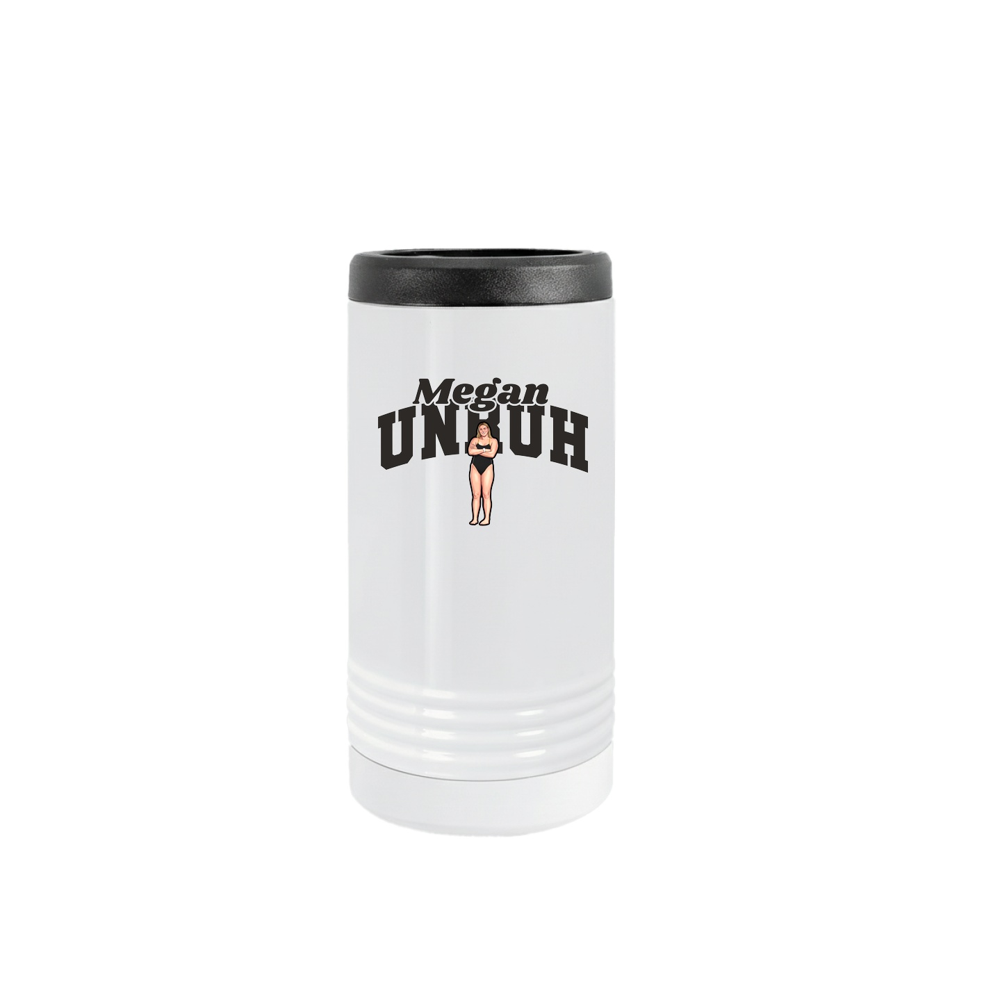 Slim Beverage Holder — Signature Arch in White