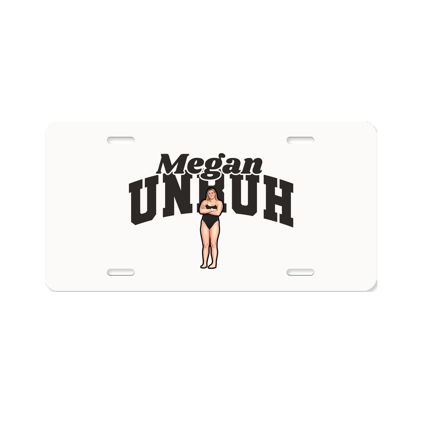 License Plate — Signature Arch in Classic