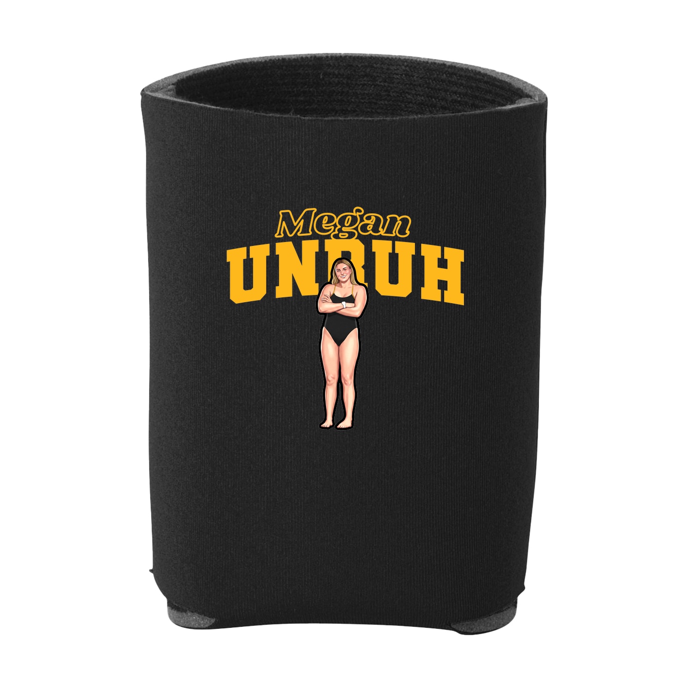 Can Holder — Name Arch in Black