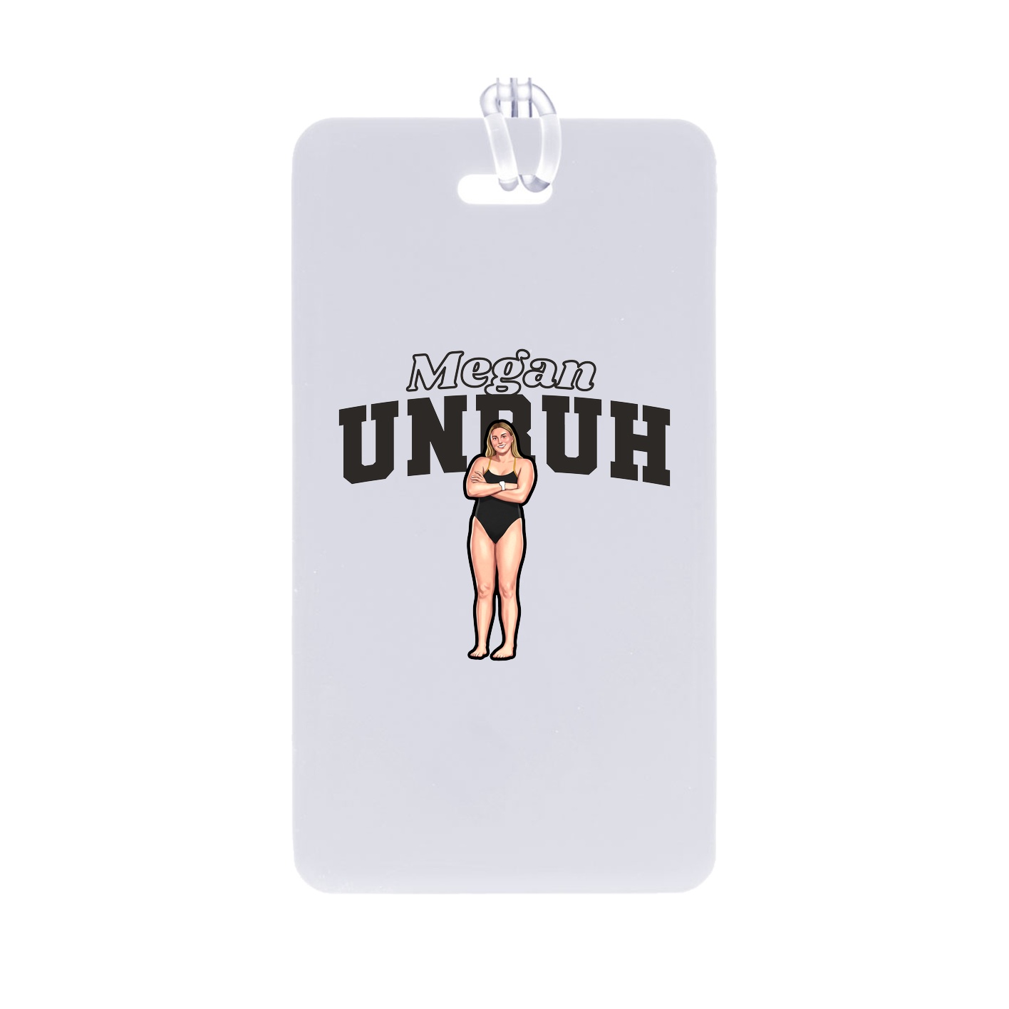 Bag Tag — Name Arch in Classic