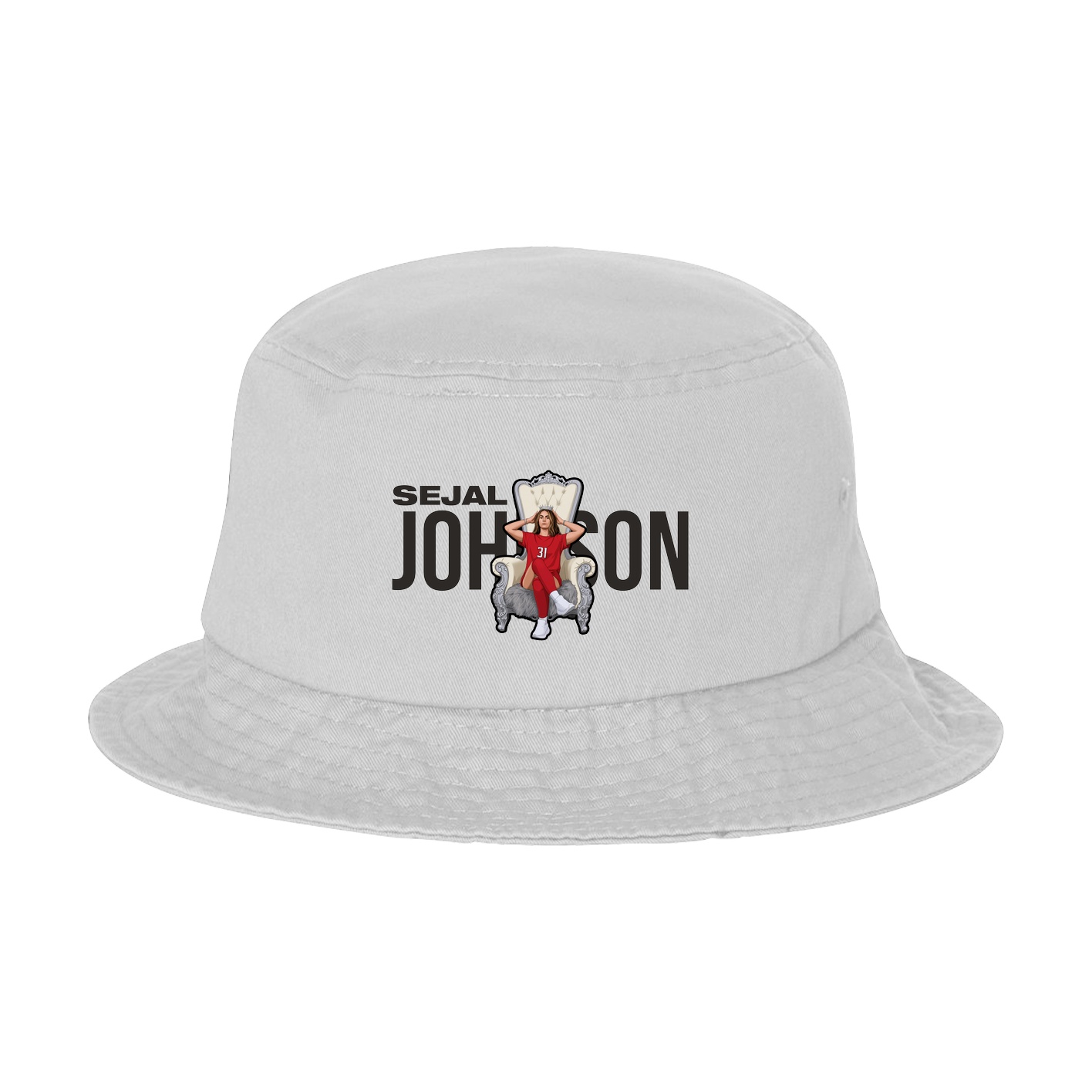Bucket Cap — Player Name in White