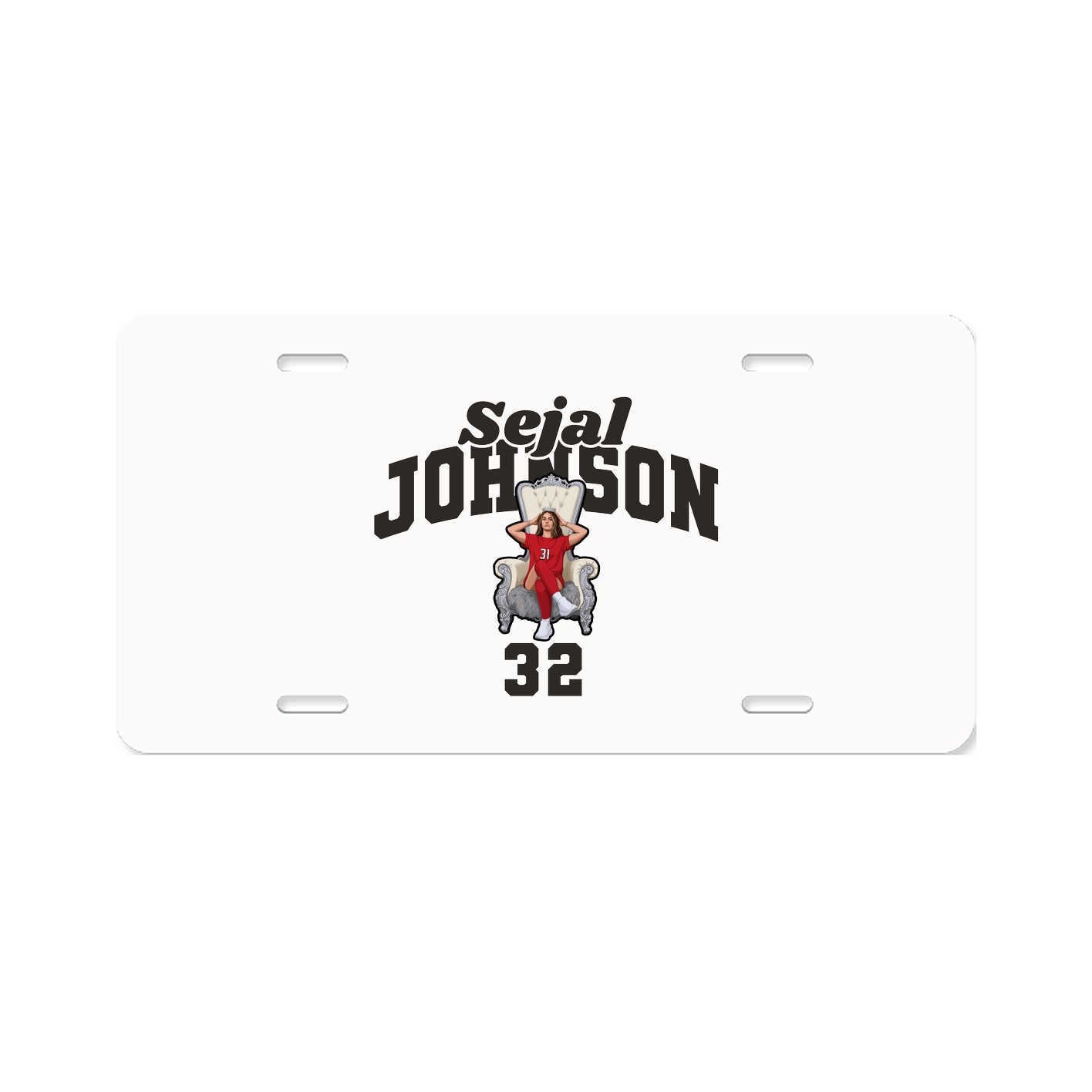 License Plate — Signature Arch in Classic