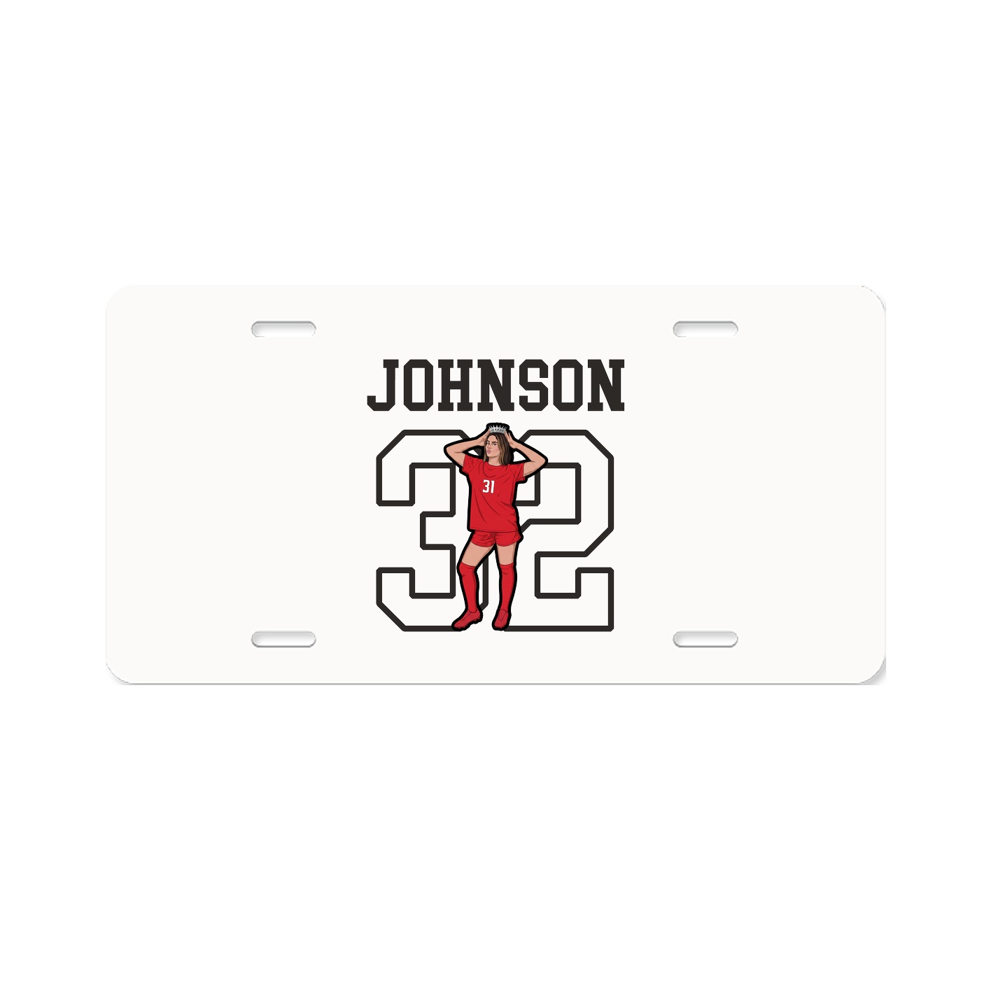License Plate — Shirsey in Classic