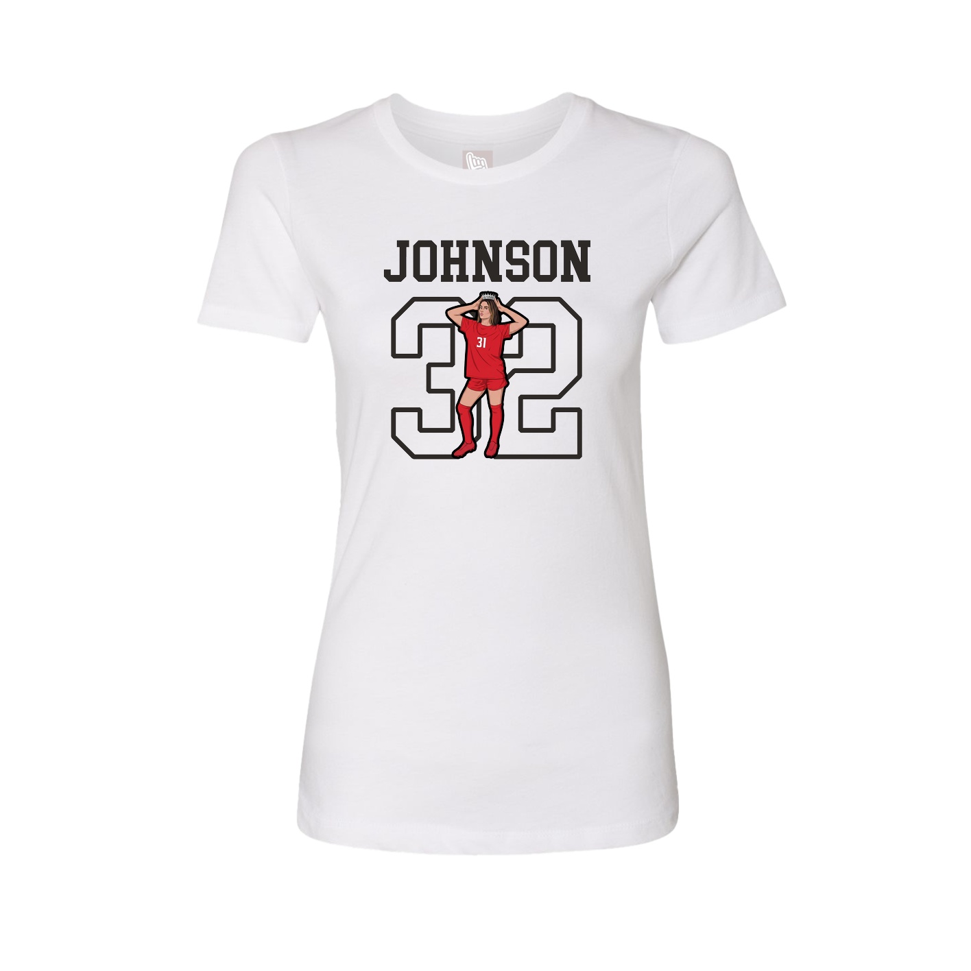 Fitted Women's Tee — Shirsey in White