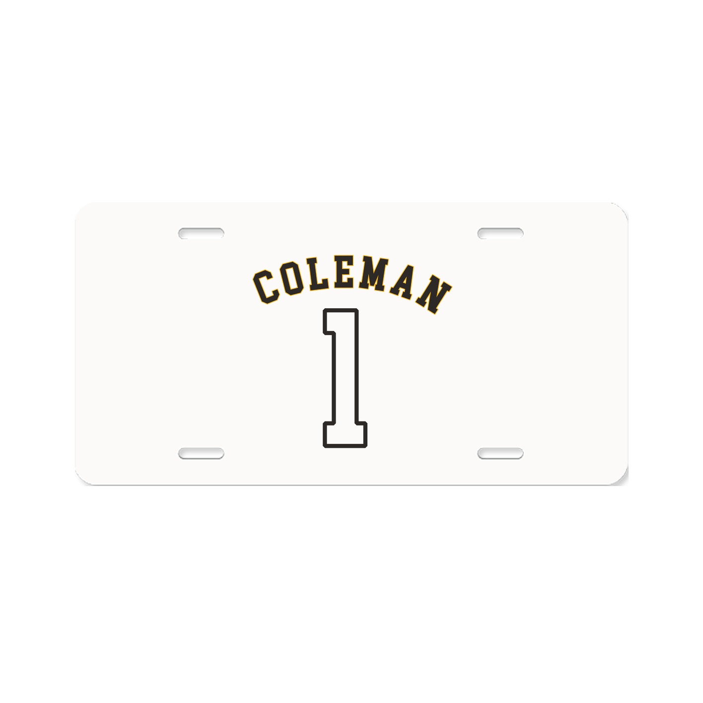 License Plate — Shirsey Arch in Classic