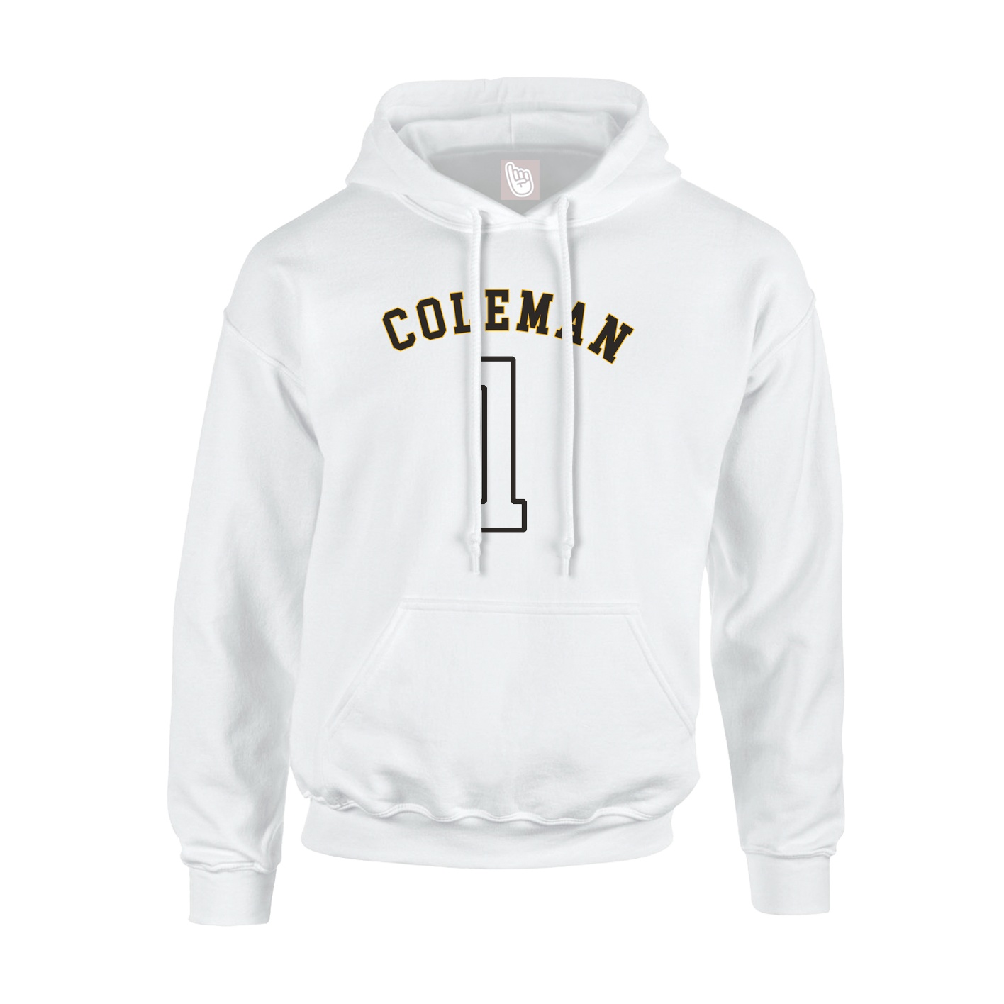 Hoodie — Shirsey Arch in White