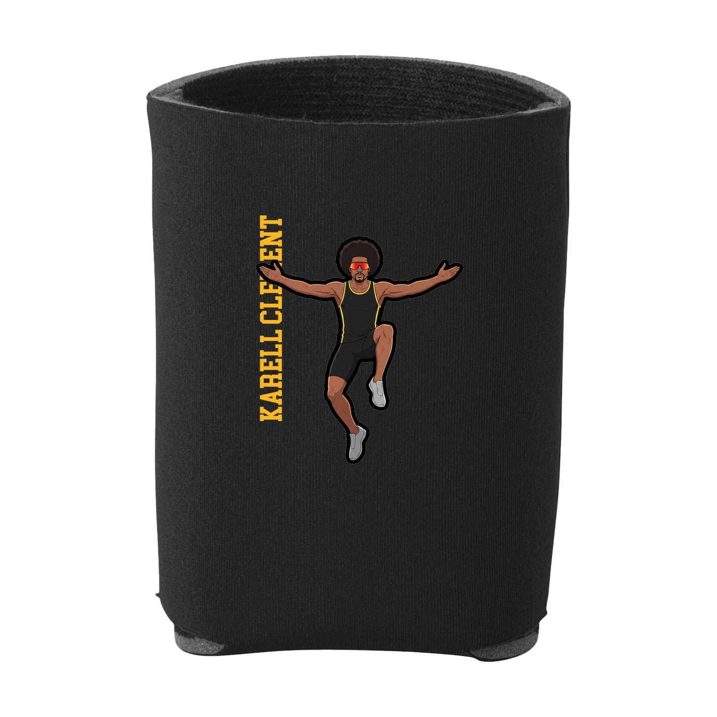 Can Holder — Name Vertical in Black