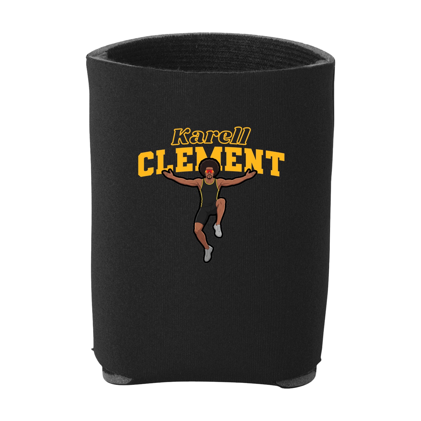 Can Holder — Name Arch in Black
