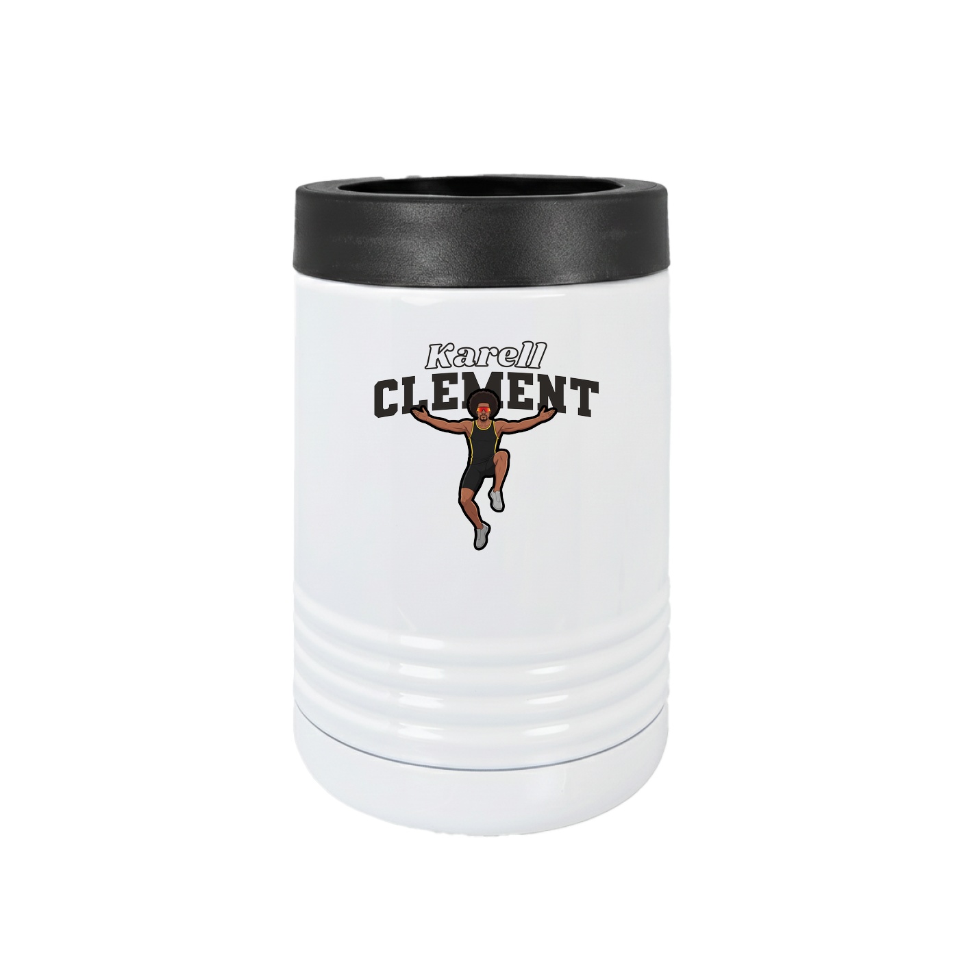 Beverage Holder — Name Arch in White