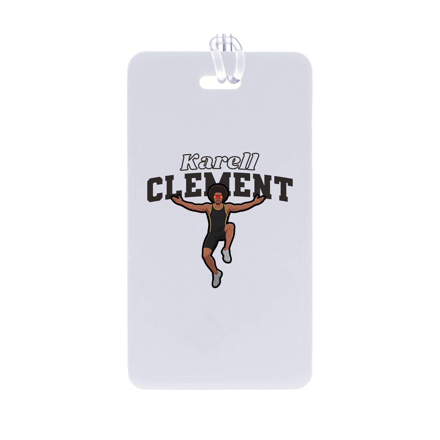 Bag Tag — Name Arch in Classic