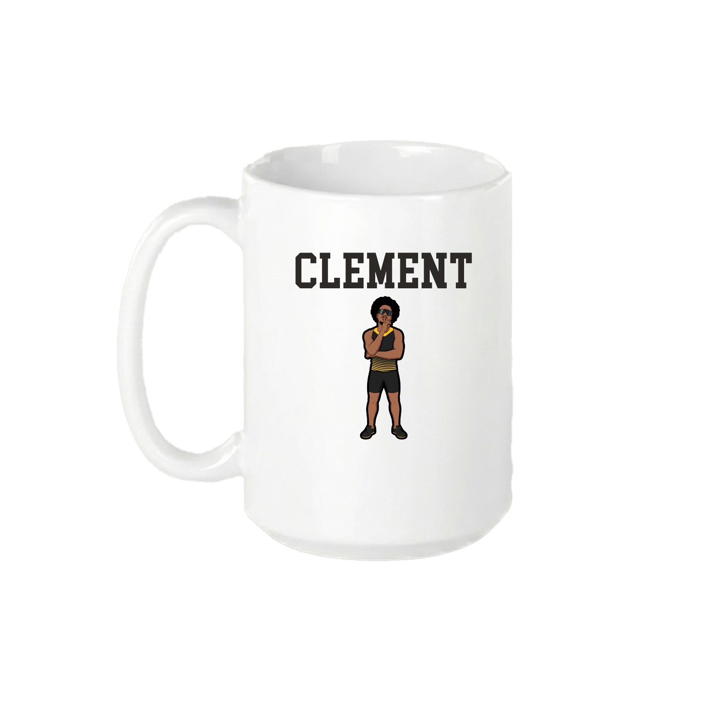 15oz Coffee Mug — Shirsey in White