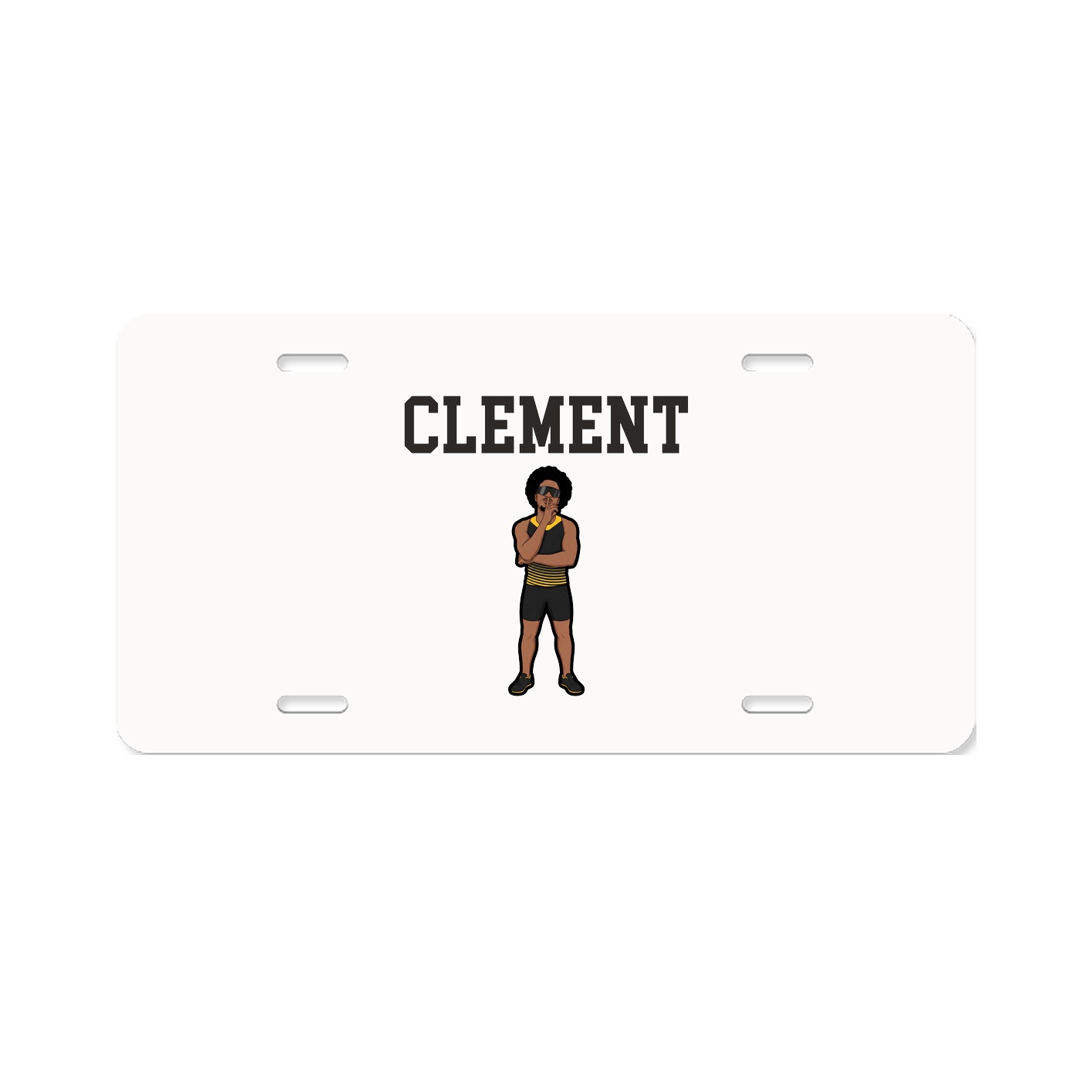License Plate — Shirsey in Classic