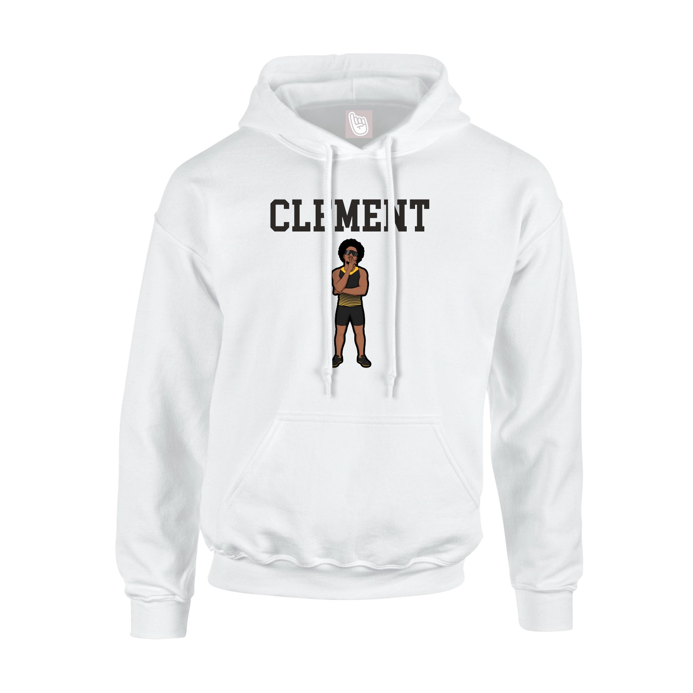 Hoodie — Shirsey in White