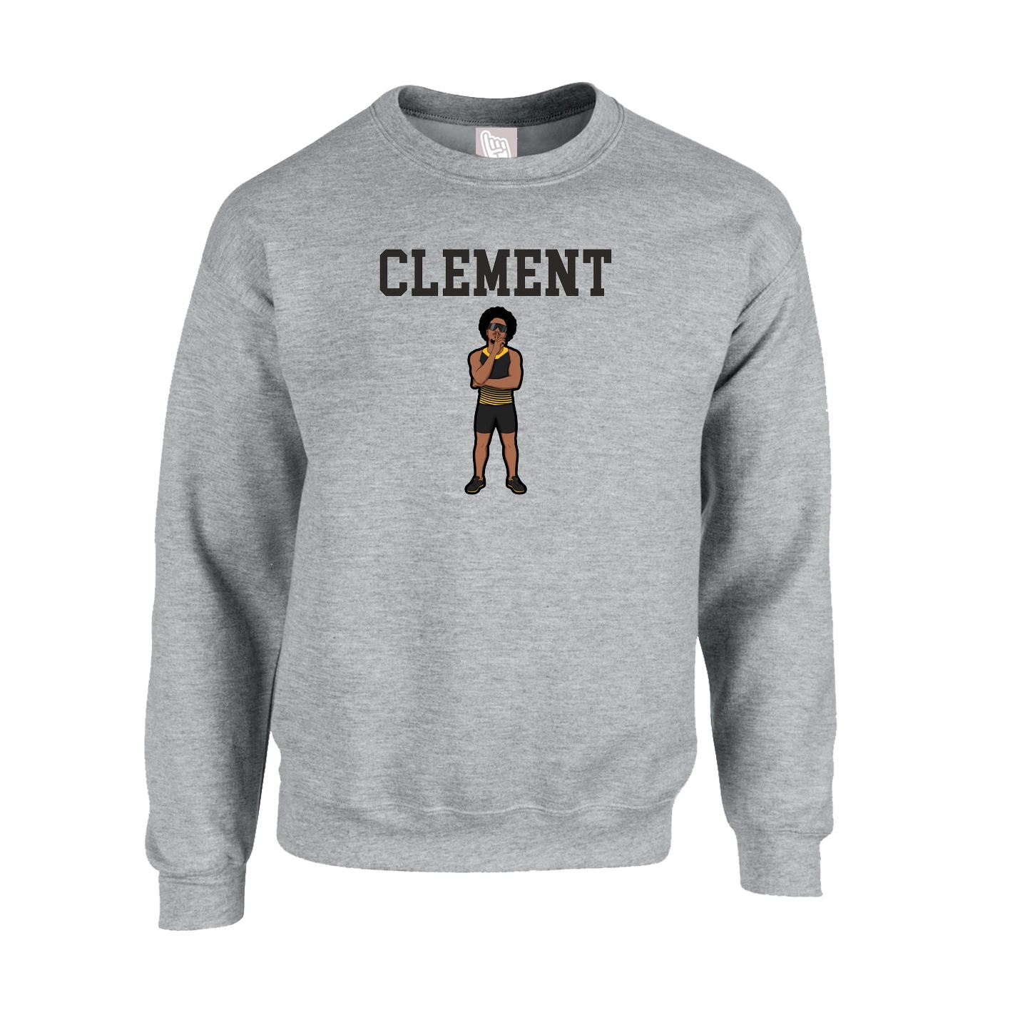 Fleece Crew — Shirsey in Grey