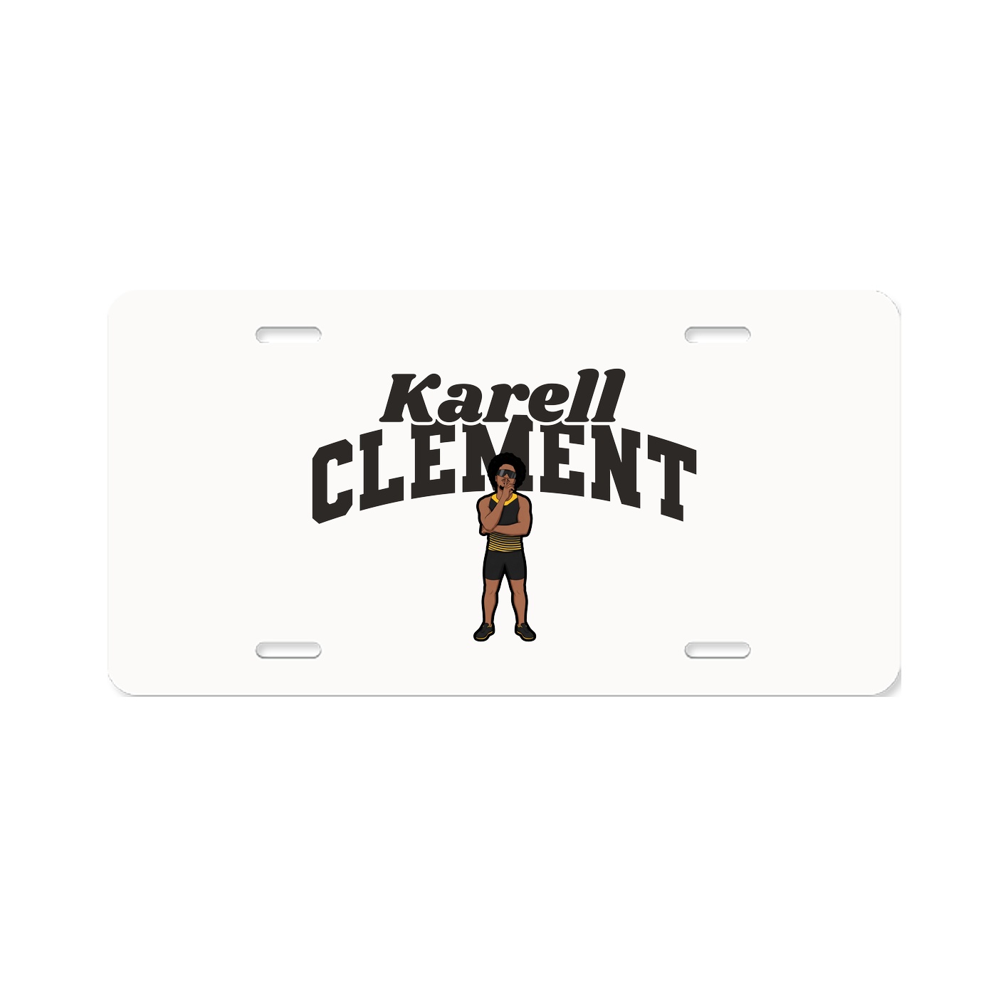 License Plate — Signature Arch in Classic