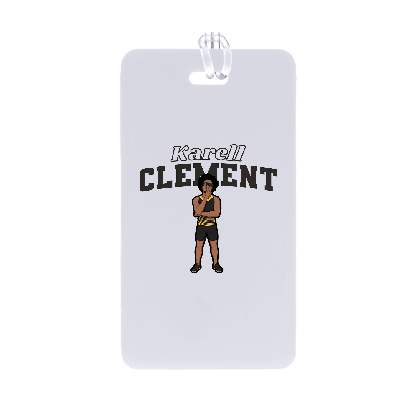 Bag Tag — Name Arch in Classic