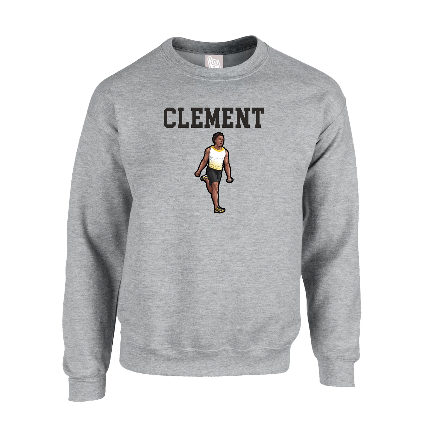 Fleece Crew — Shirsey in Grey