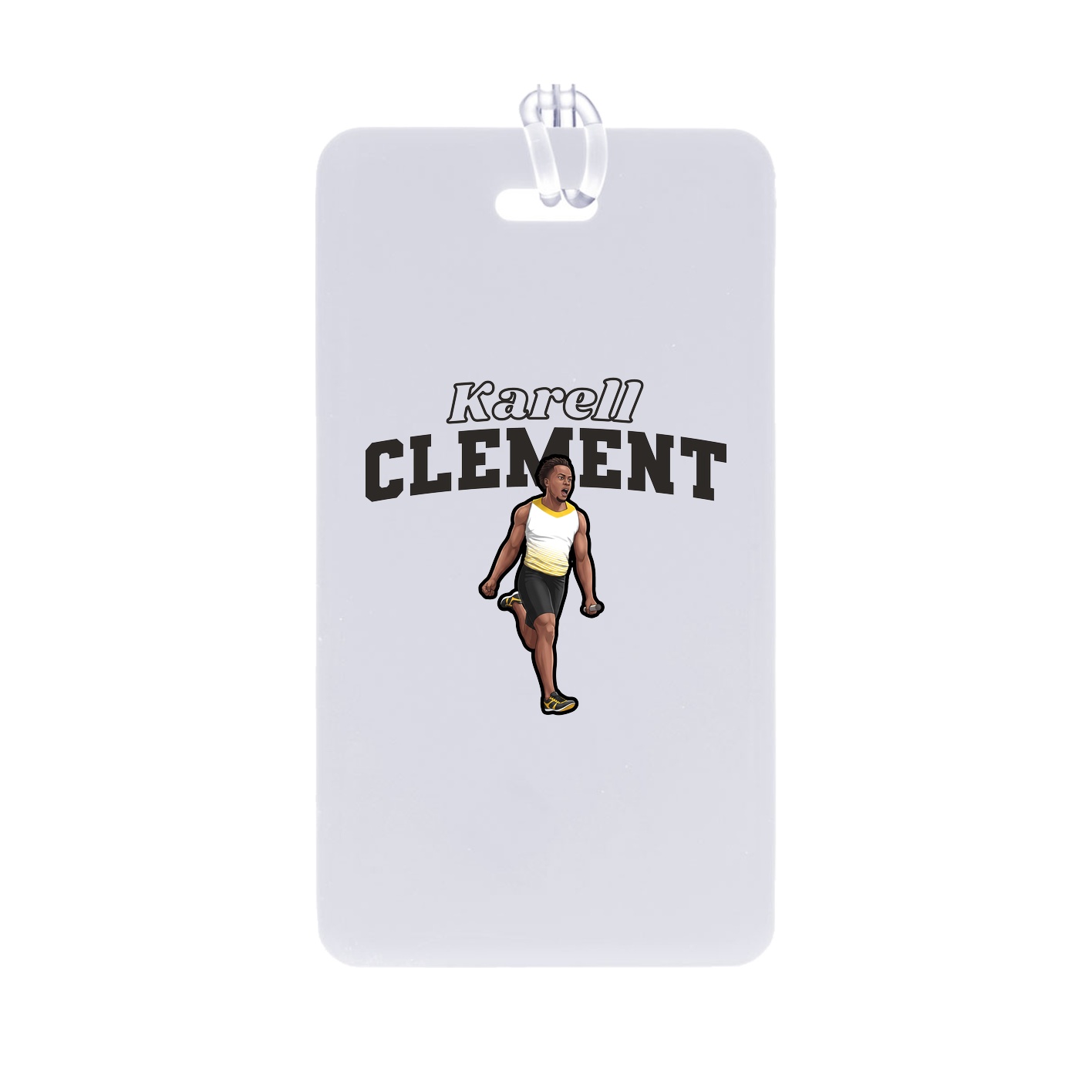 Bag Tag — Name Arch in Classic