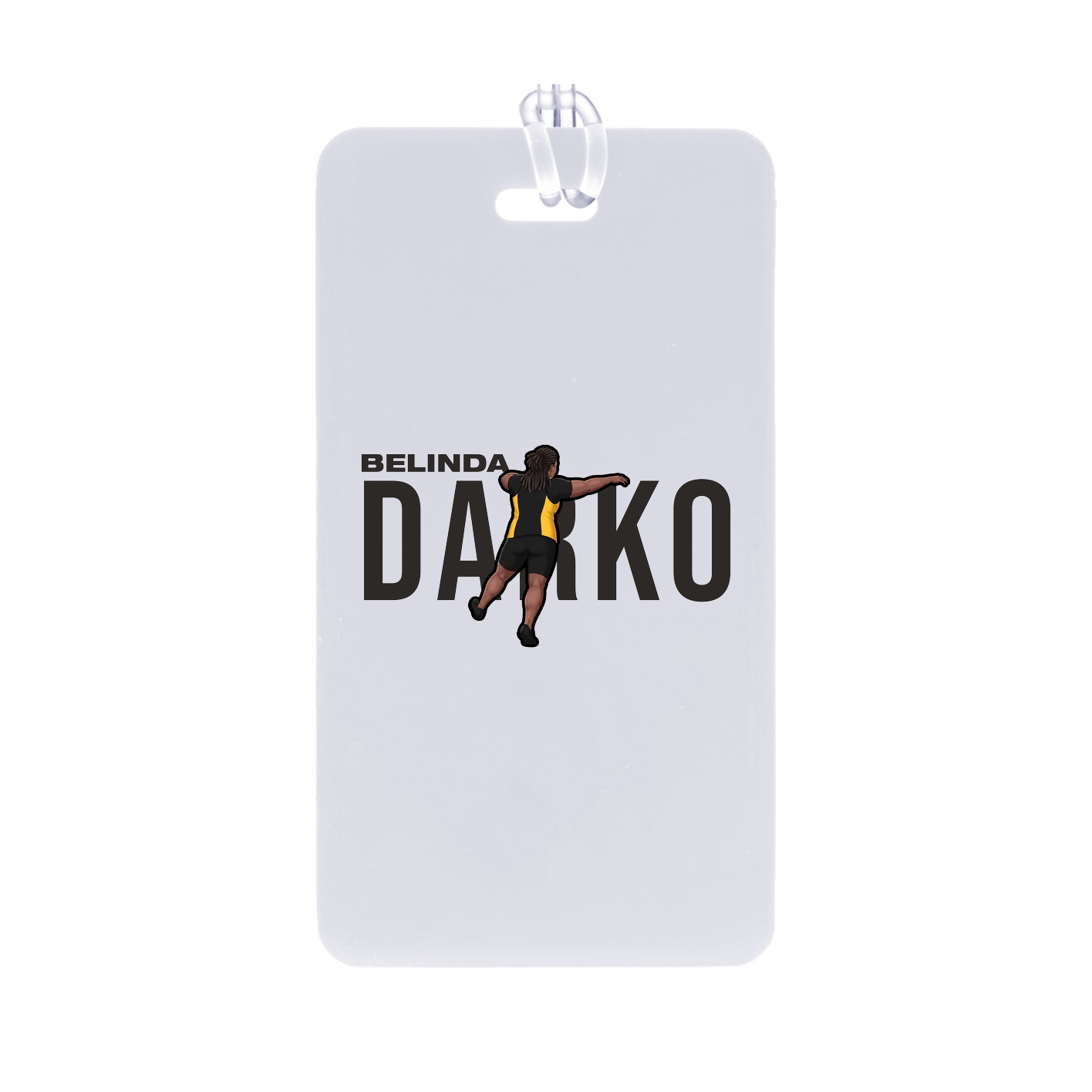Bag Tag — Player Name in Classic