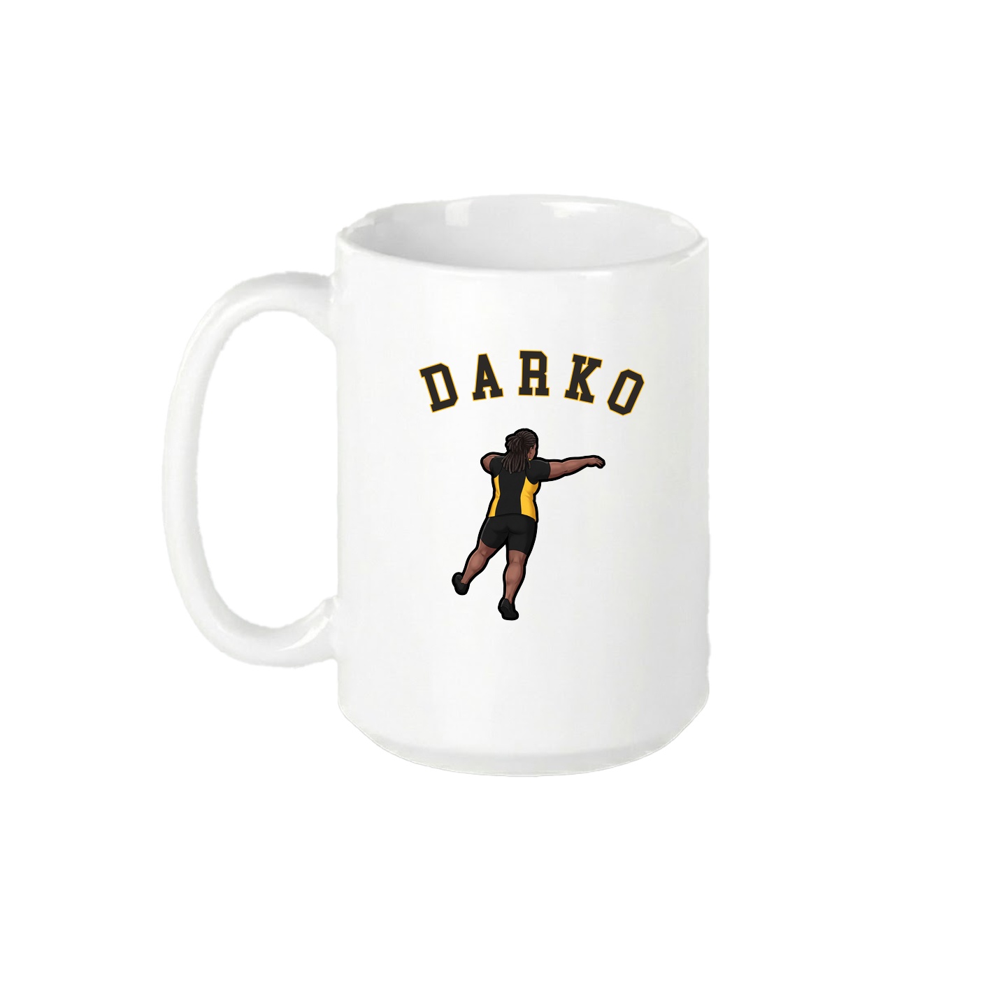 15oz Coffee Mug — Shirsey Arch in White