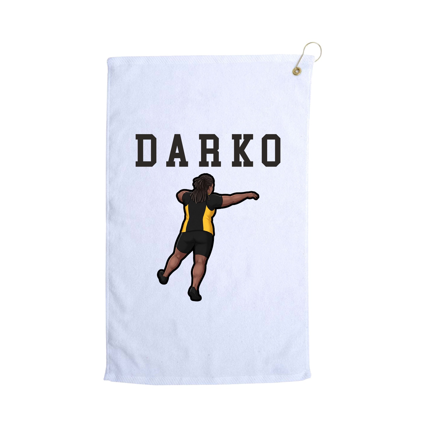 Golf Towel — Shirsey in White