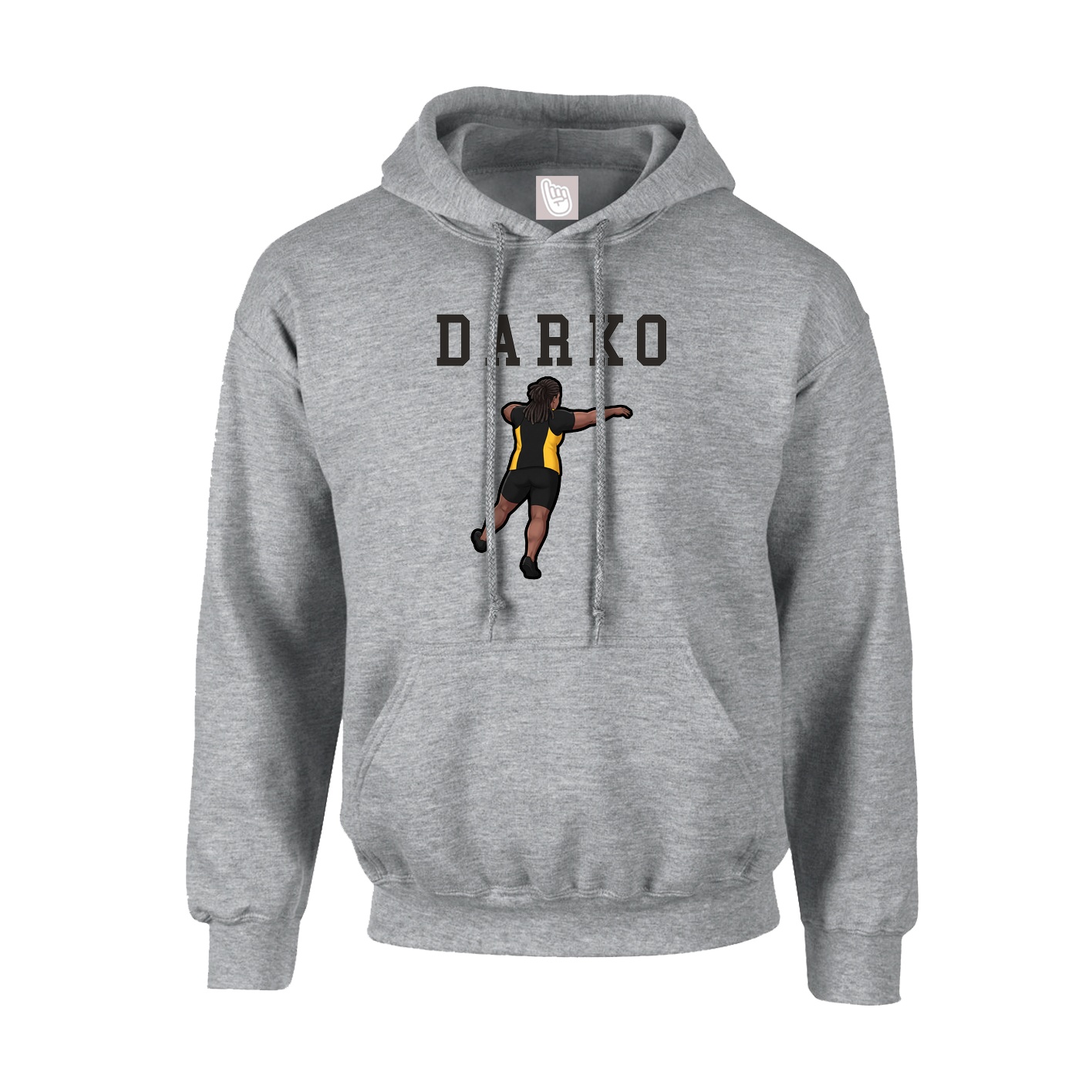 Hoodie — Shirsey in Grey