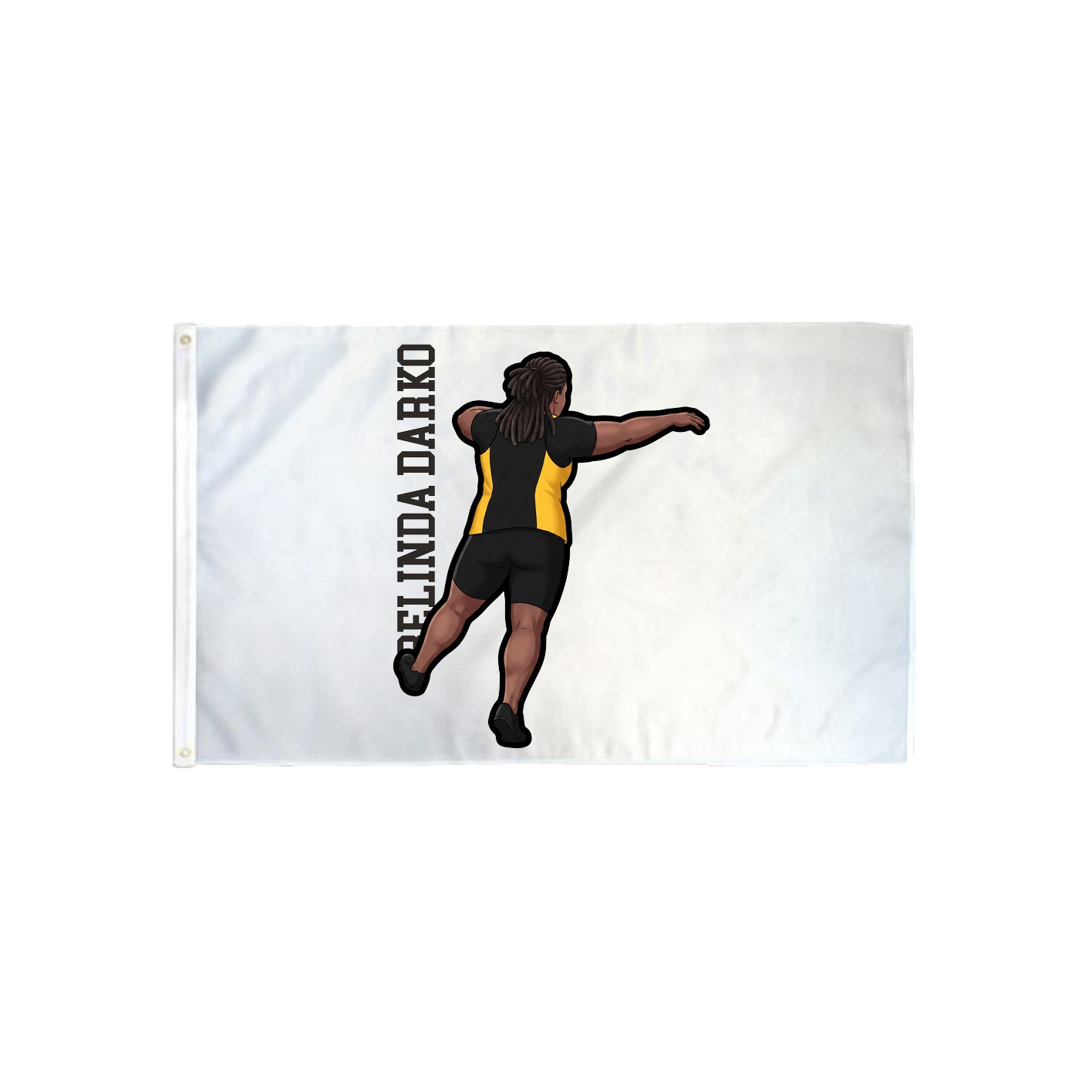 3x5 Flag — Name Vertical in Classic