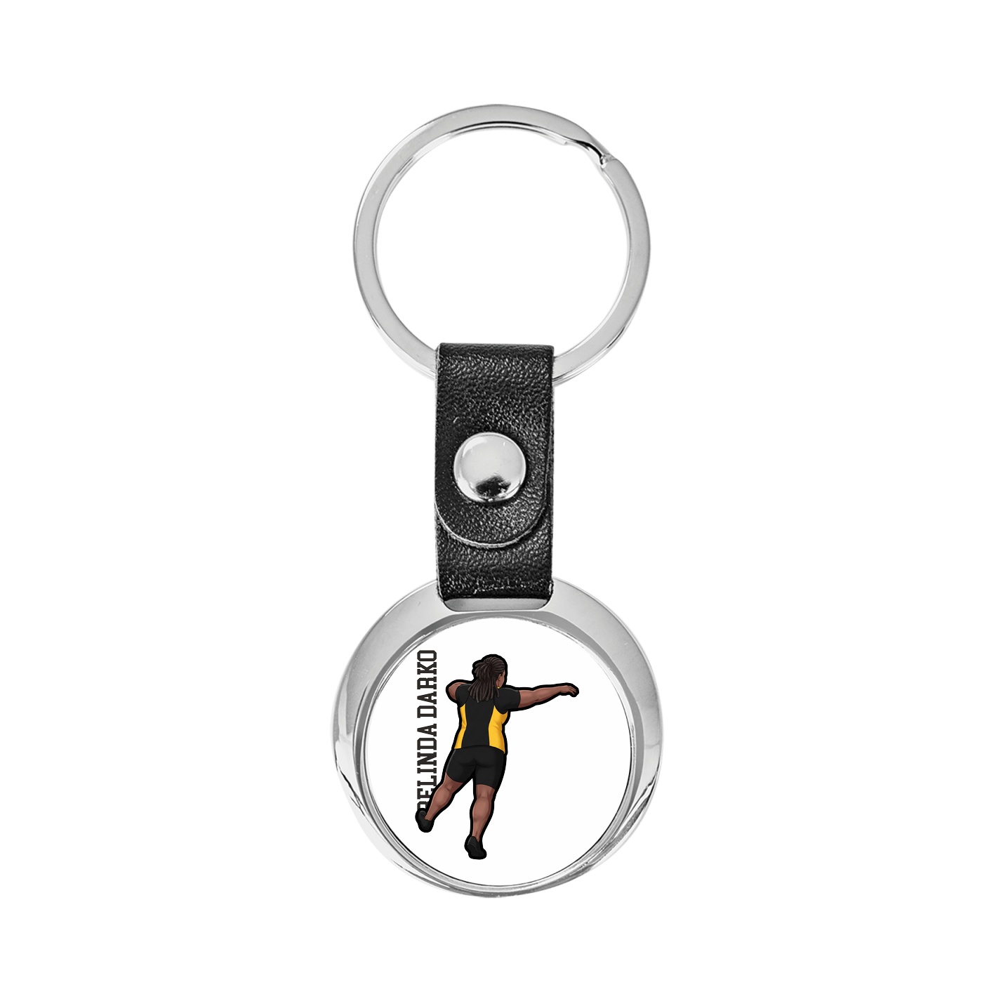 Key Chain — Name Vertical in Classic