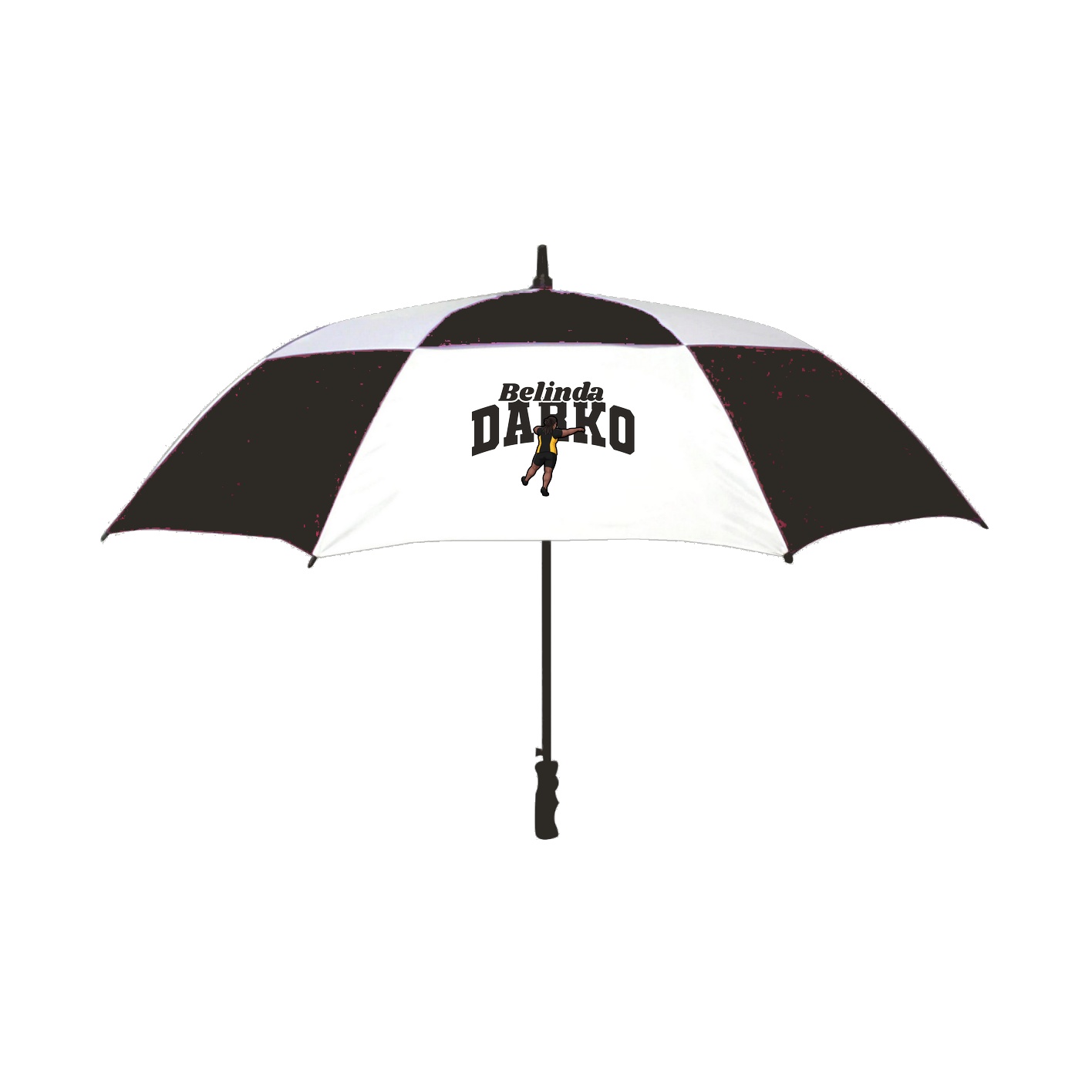 Golf Umbrella — Signature Arch in Black