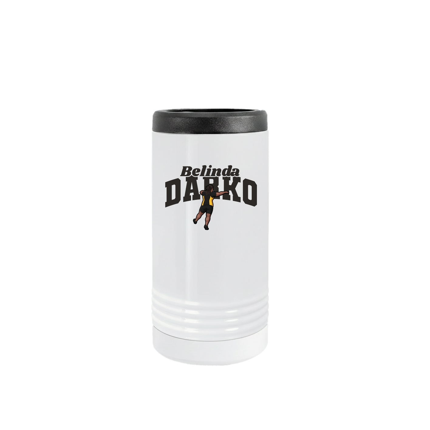 Slim Beverage Holder — Signature Arch in White