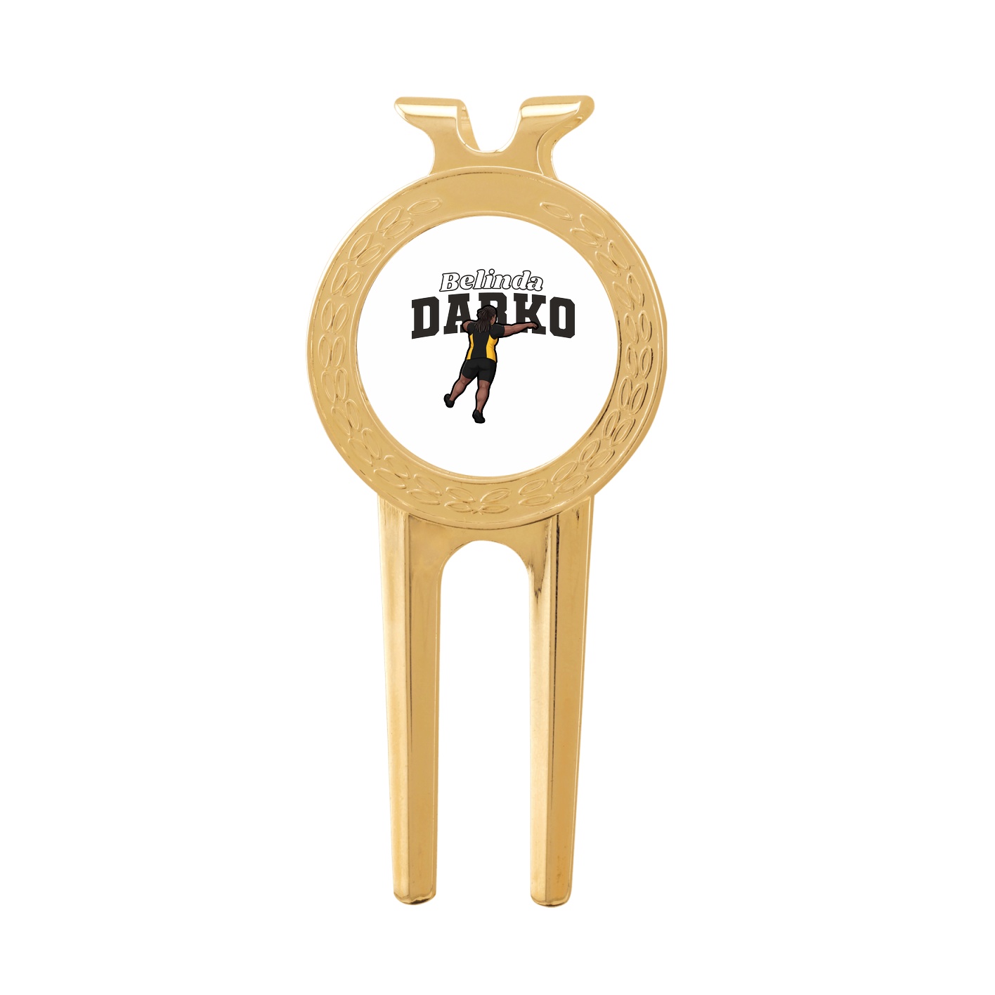 Divot Tool with Ball Marker — Name Arch in Classic