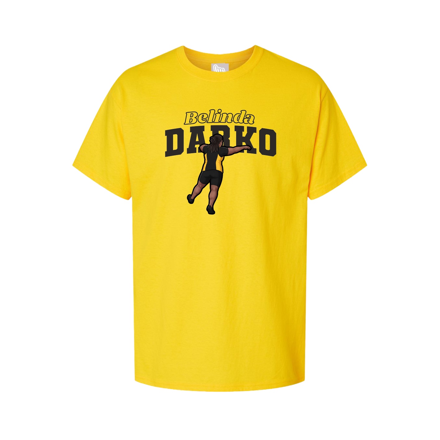 Tee — Name Arch in Gold