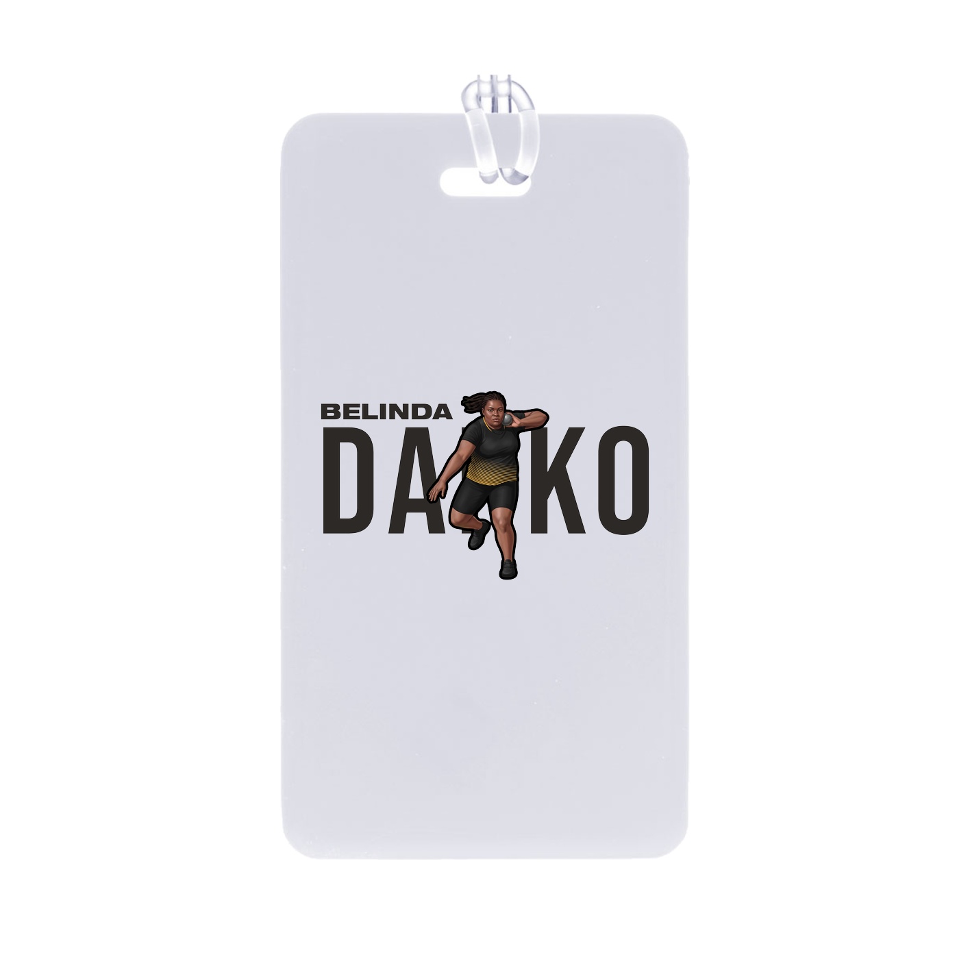 Bag Tag — Player Name in Classic