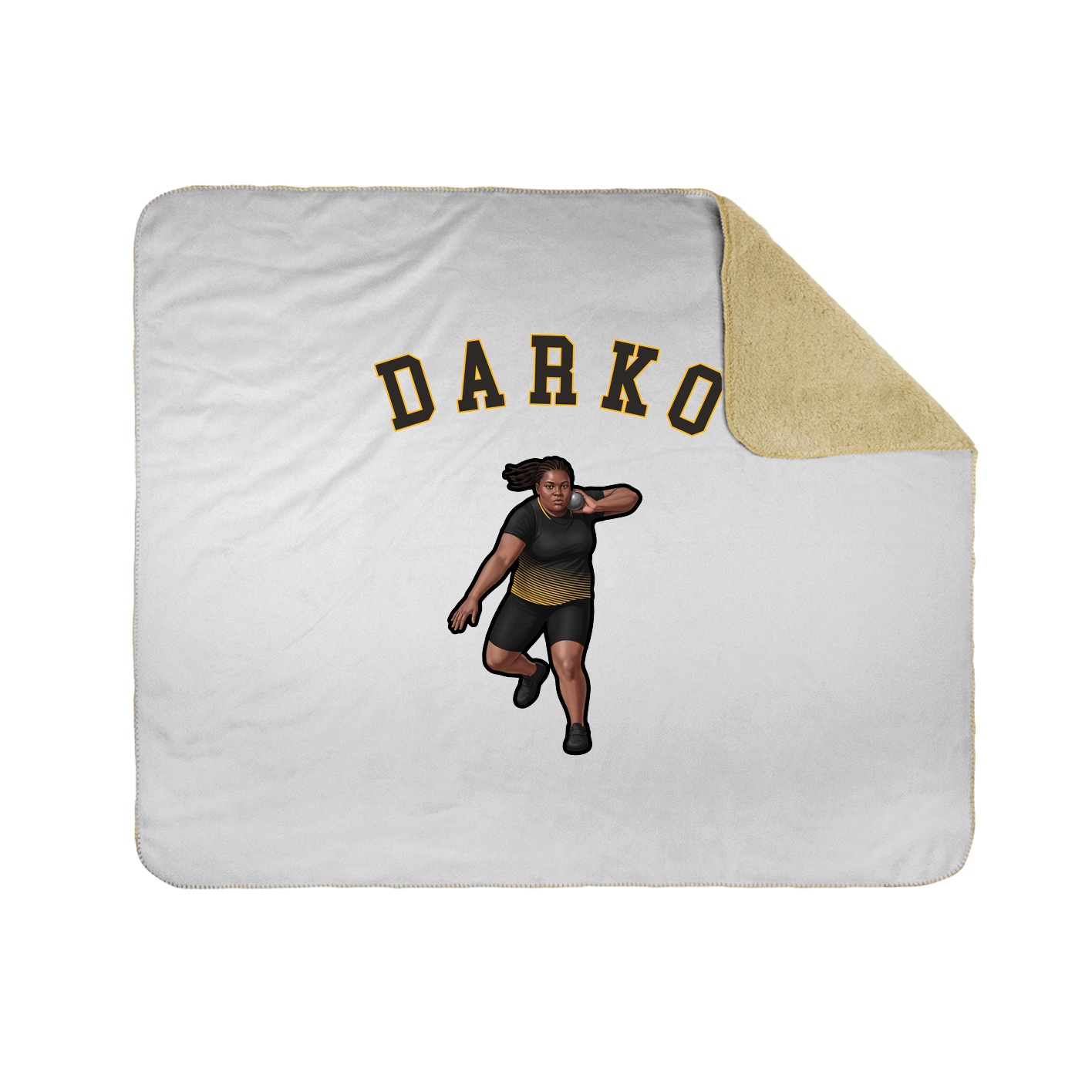 Throw Blanket — Shirsey Arch in White