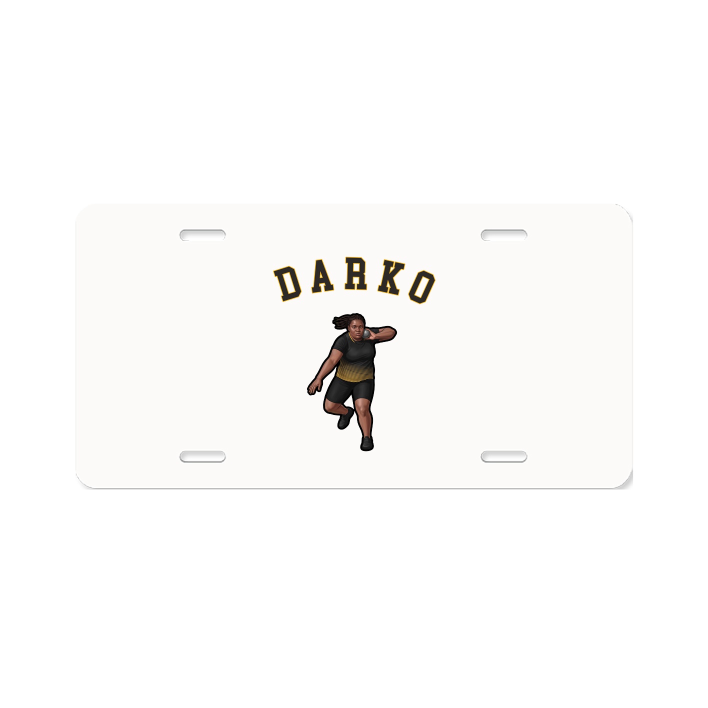License Plate — Shirsey Arch in Classic