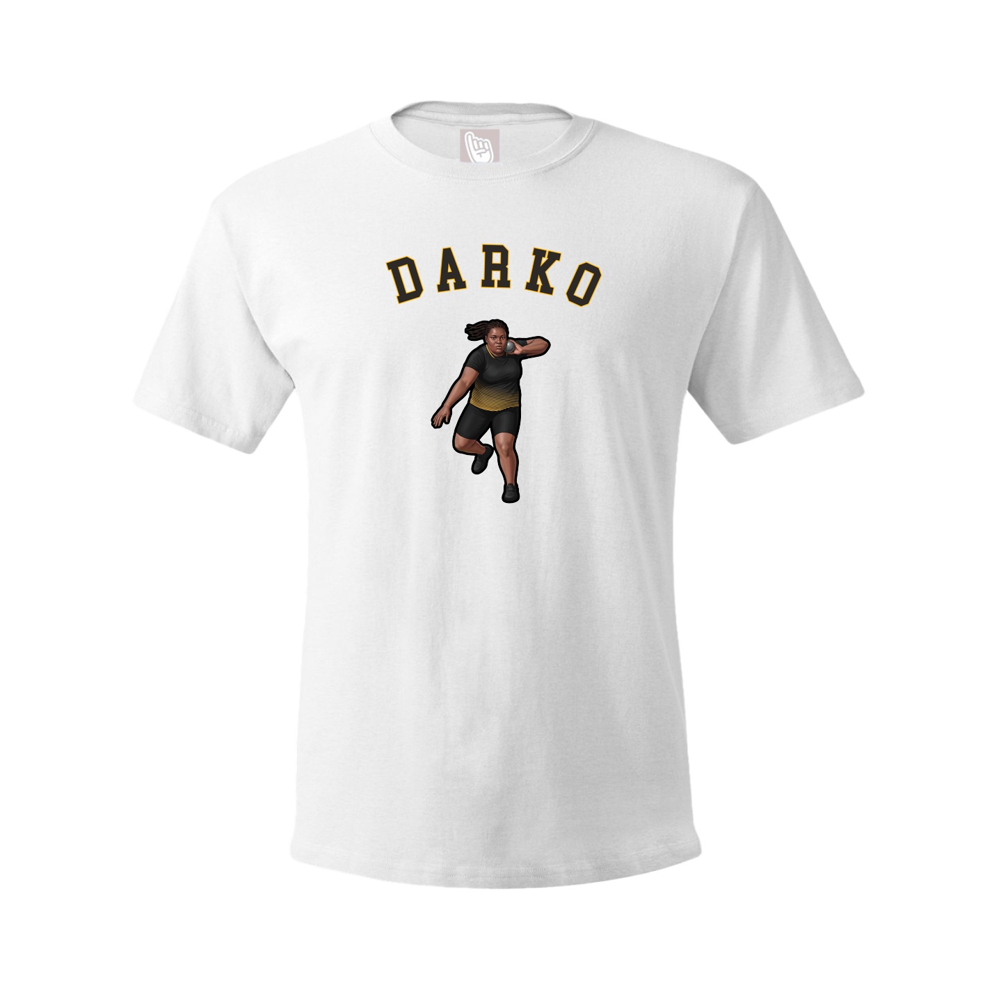 Youth Tee — Shirsey Arch in White