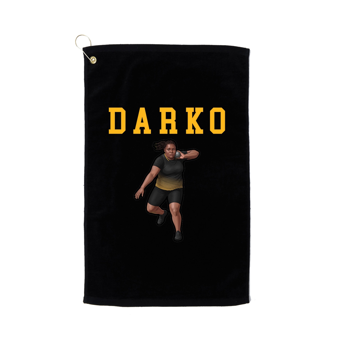 Golf Towel — Shirsey in Black