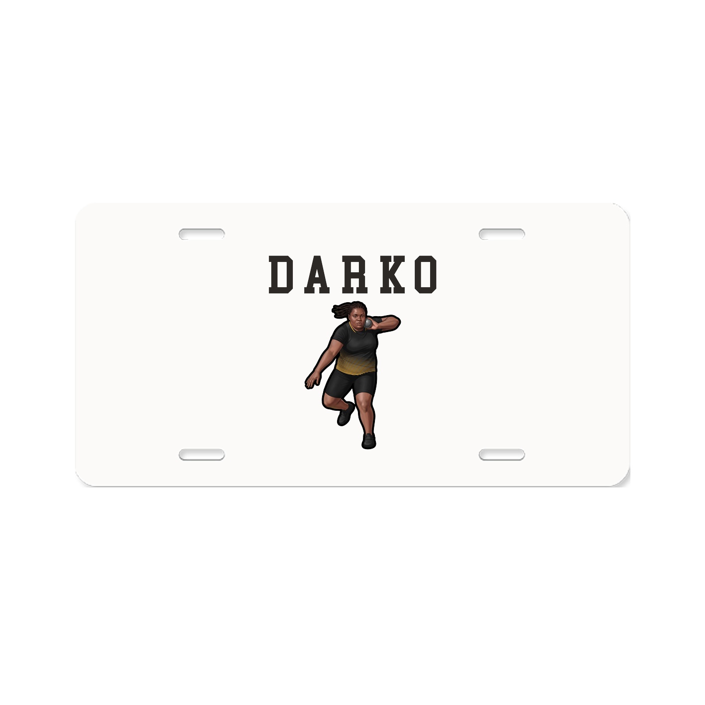 License Plate — Shirsey in Classic