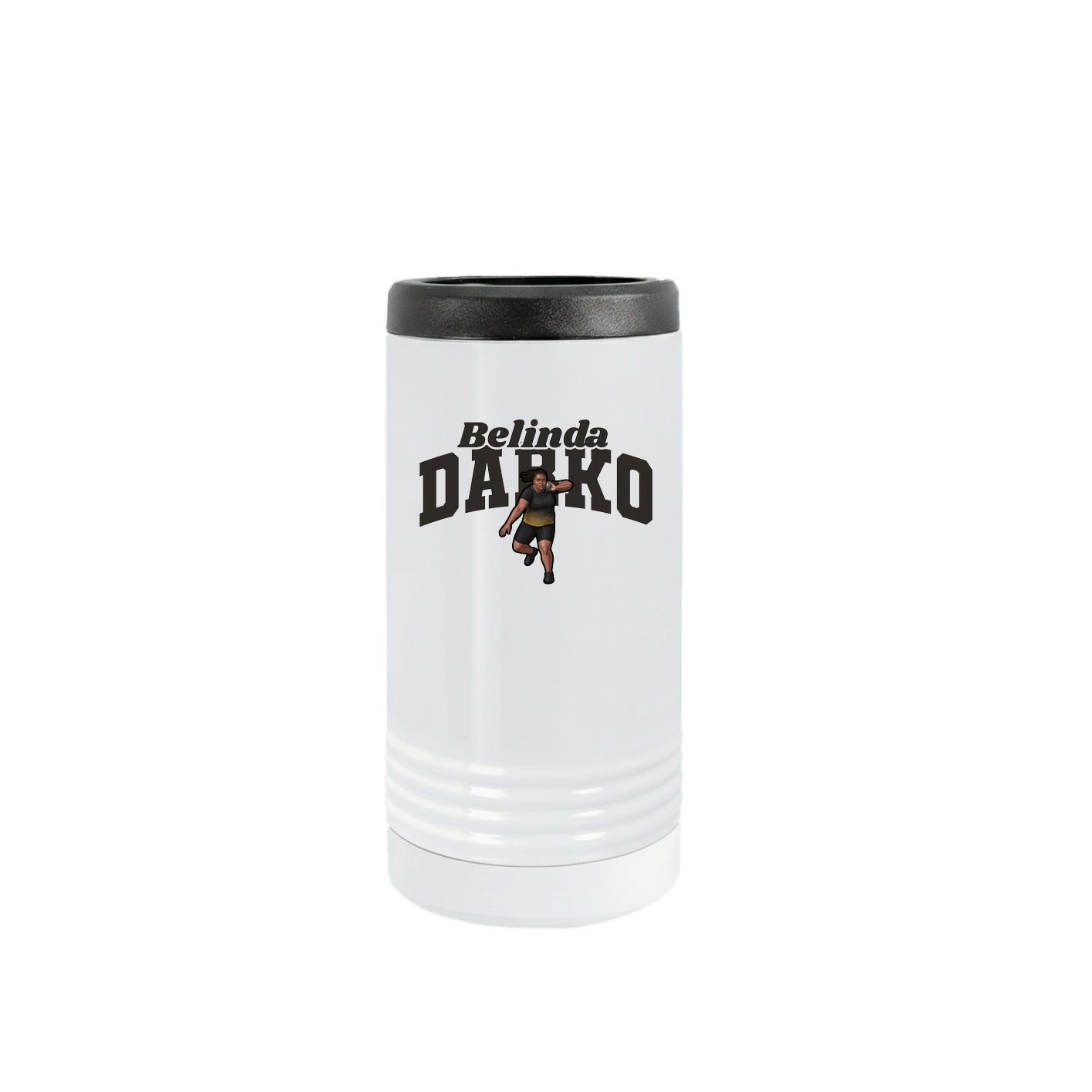 Slim Beverage Holder — Signature Arch in White
