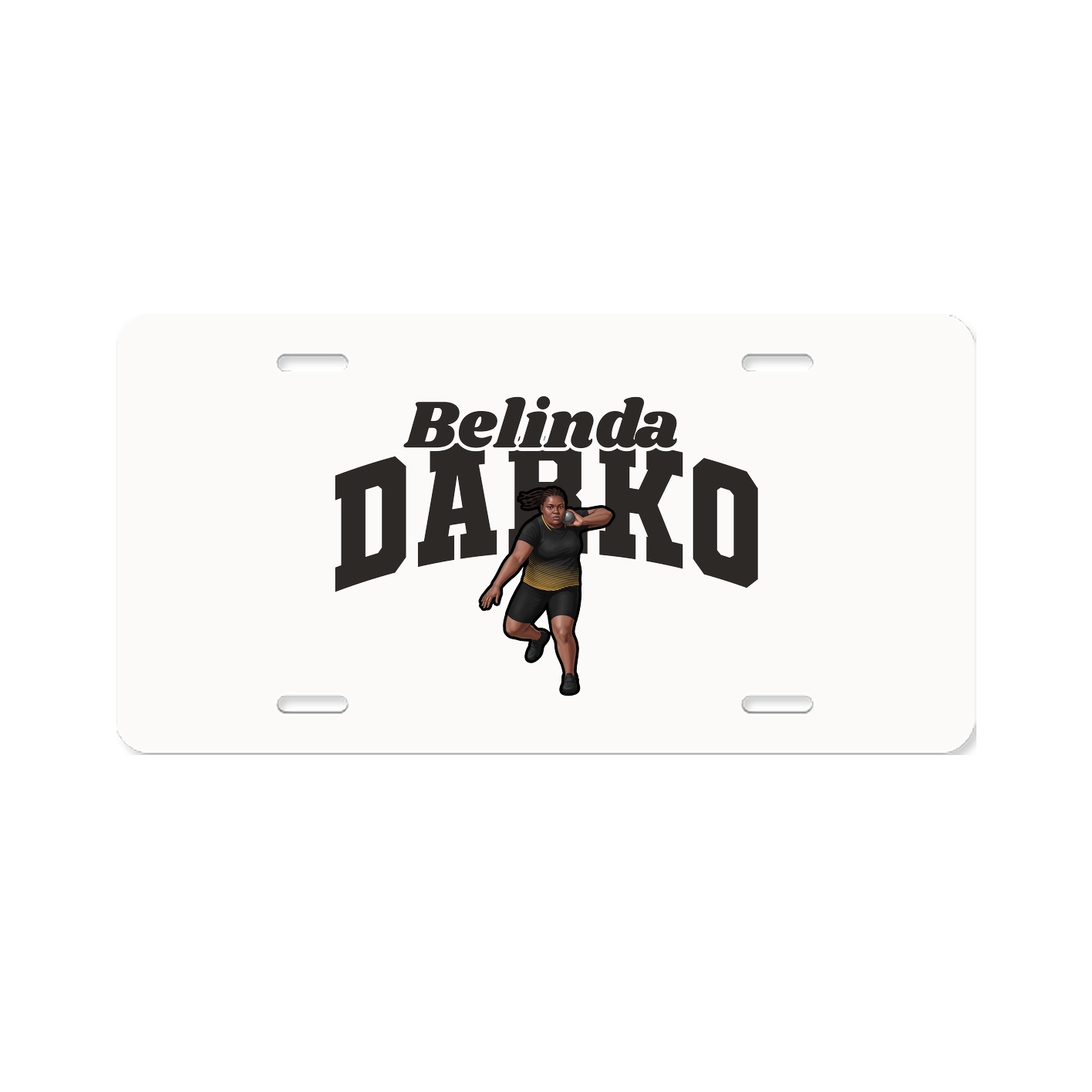 License Plate — Signature Arch in Classic