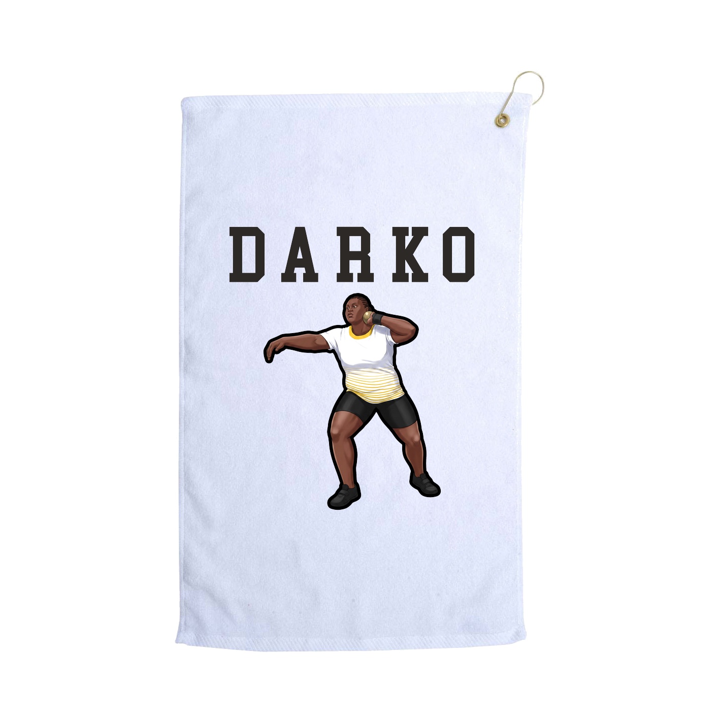 Golf Towel — Shirsey in White