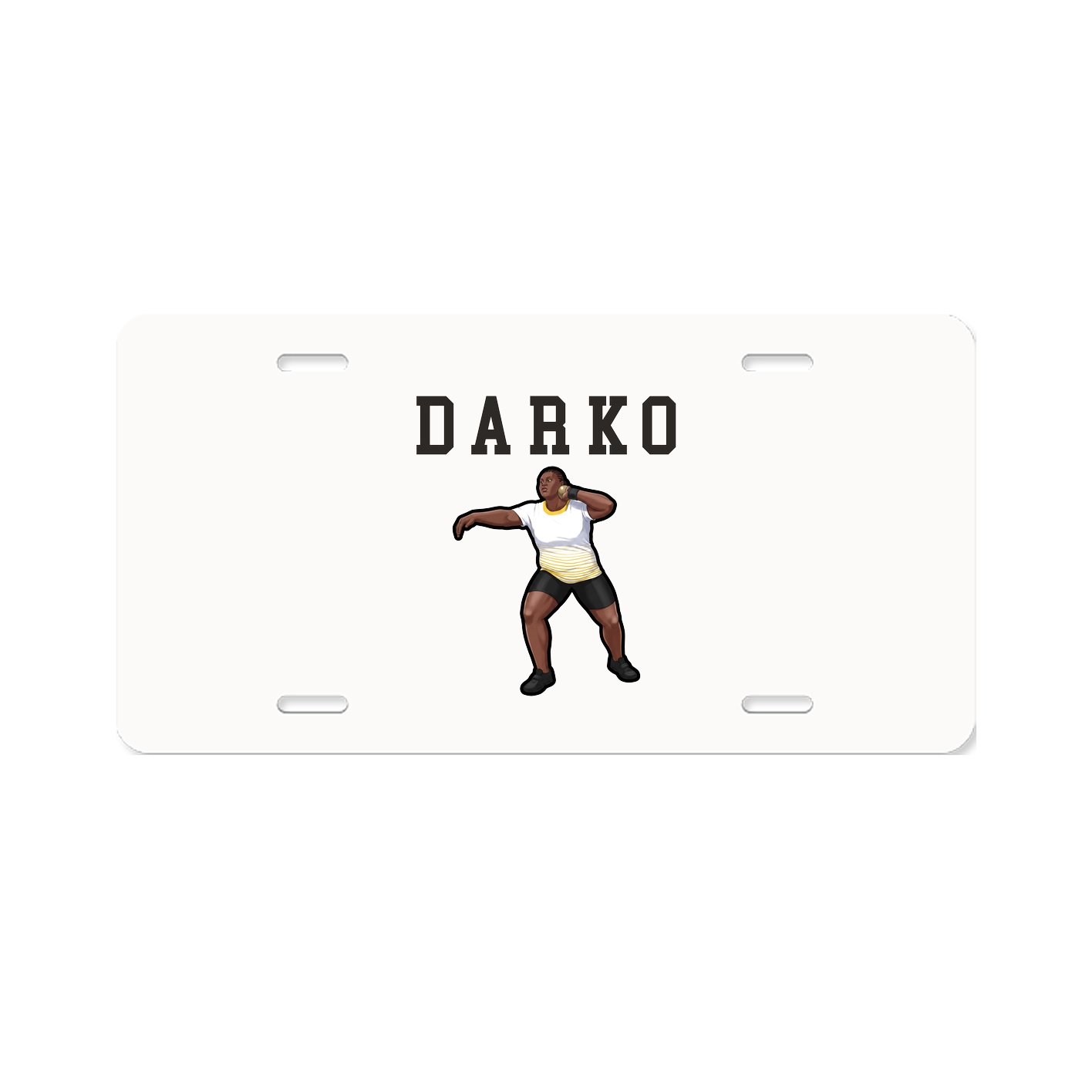 License Plate — Shirsey in Classic